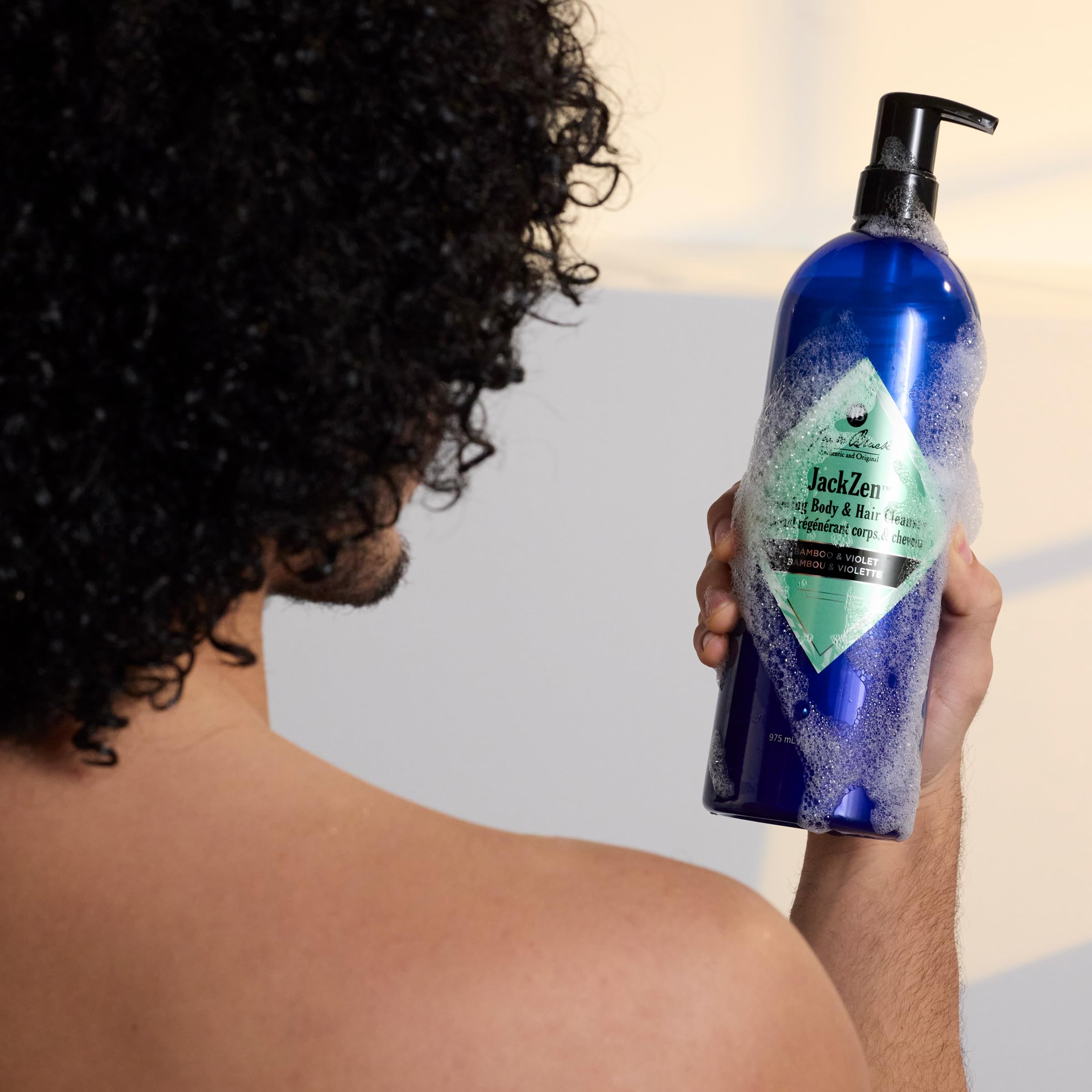Foto 5 pulgar | Limpiador Corporal Y Capilar Jack Black Jackzen Renewing 975 Ml - Venta Internacional.