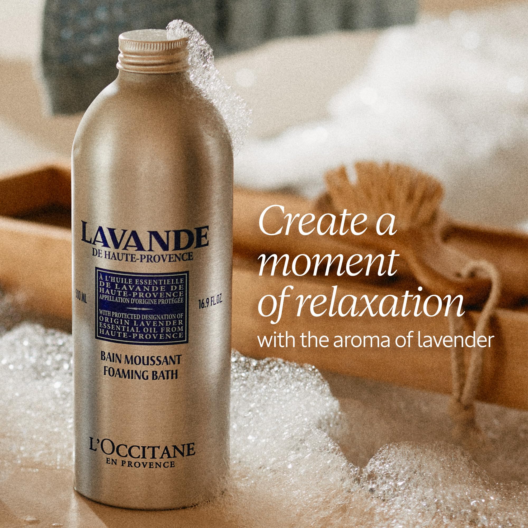 Foto 3 pulgar | Recambio De Baño De Burbujas L'occitane Relaxing & Foaming Lavender 500 Ml - Venta Internacional.