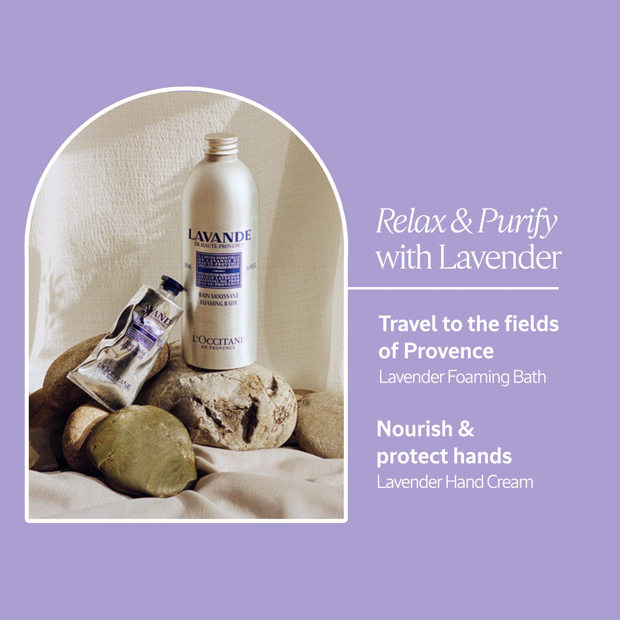 Foto 6 pulgar | Recambio De Baño De Burbujas L'occitane Relaxing & Foaming Lavender 500 Ml - Venta Internacional.