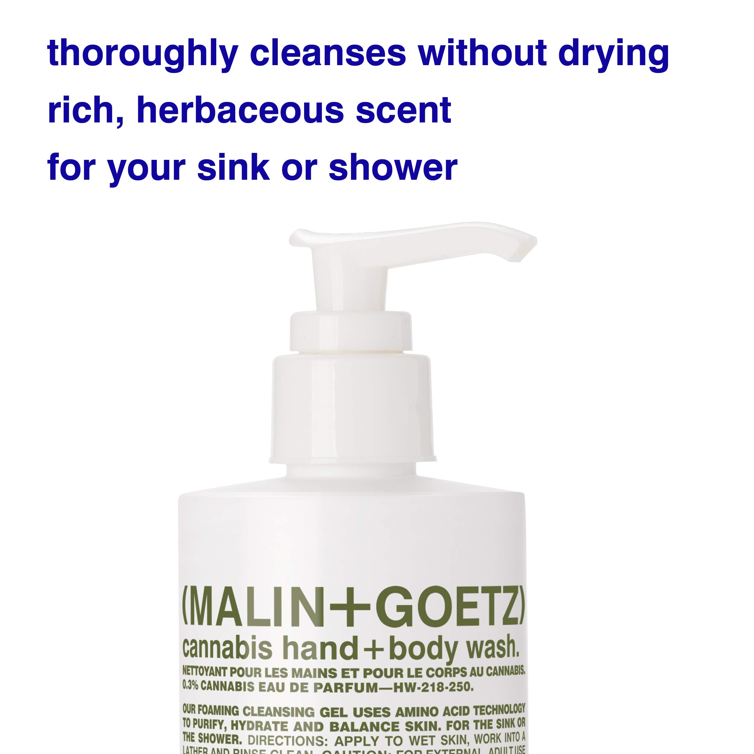 Foto 3 pulgar | Gel De Baño Para Manos Y Cuerpo Malin+goetz Cannabis 250 Ml (paquete De 1) - Venta Internacional.