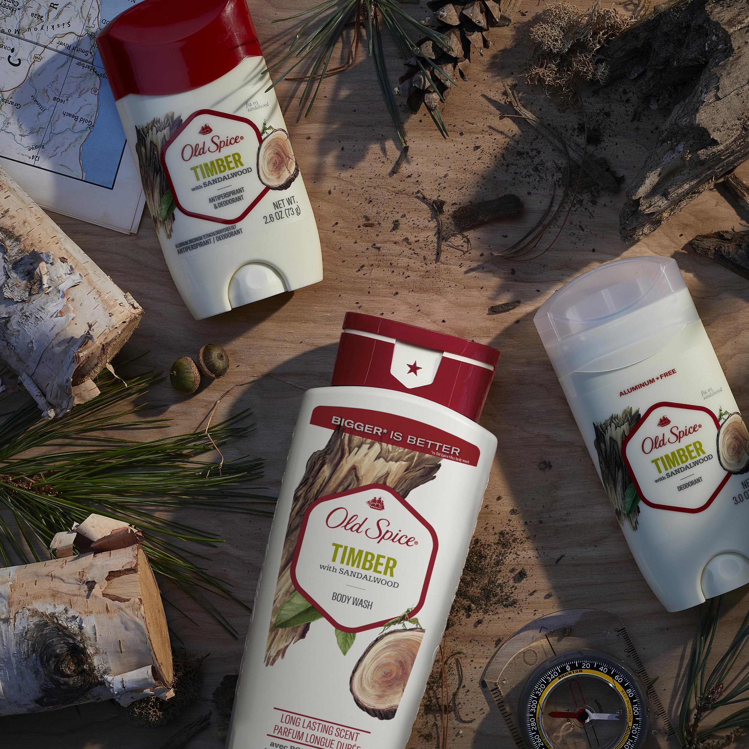 Foto 4 pulgar | Gel De Baño Old Spice Fresher Timber Scent Para Hombre, 532 Ml X 4 - Venta Internacional.