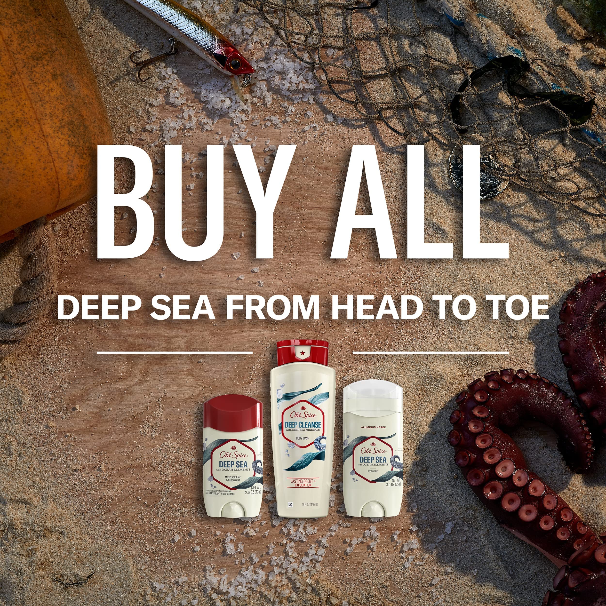 Foto 4 pulgar | Gel De Baño Old Spice Deep Cleanse Con Minerales De Aguas Profundas, 900 Ml - Venta Internacional.