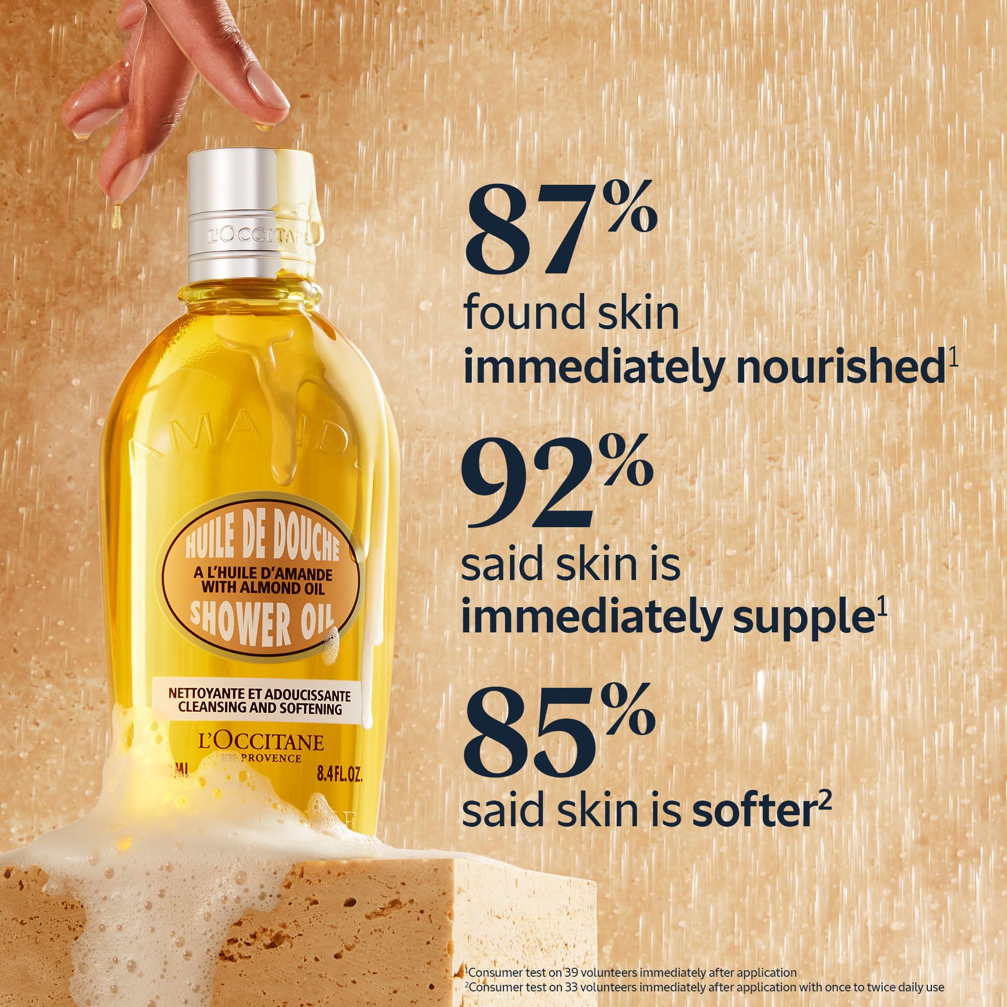 Foto 5 pulgar | Aceite De Ducha L'occitane Almond 75 Ml Para Piel Normal A Seca - Venta Internacional.
