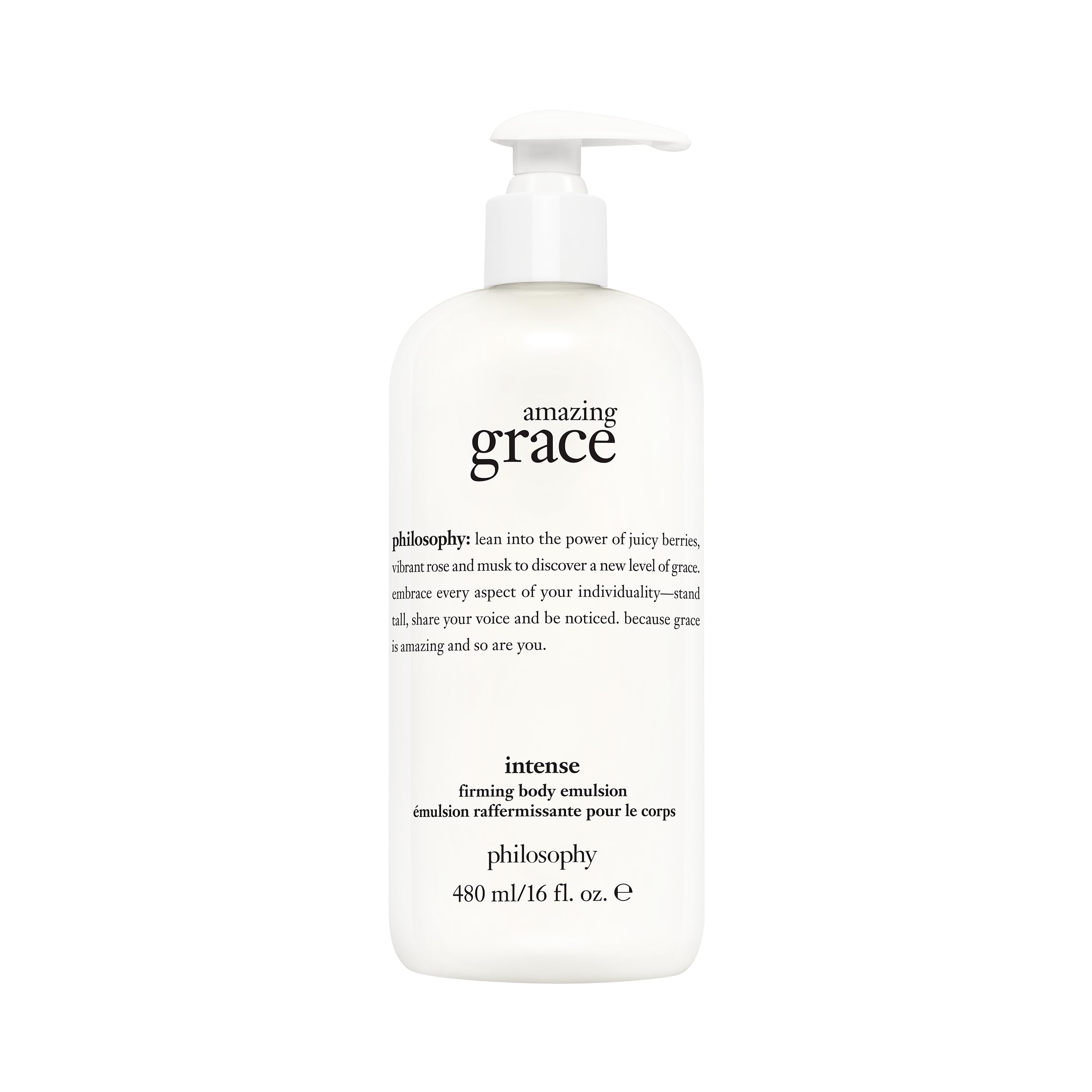 Emulsión Corporal Philosophy Amazing Grace, Reafirmante Intensa, 480 Ml - Venta Internacional.