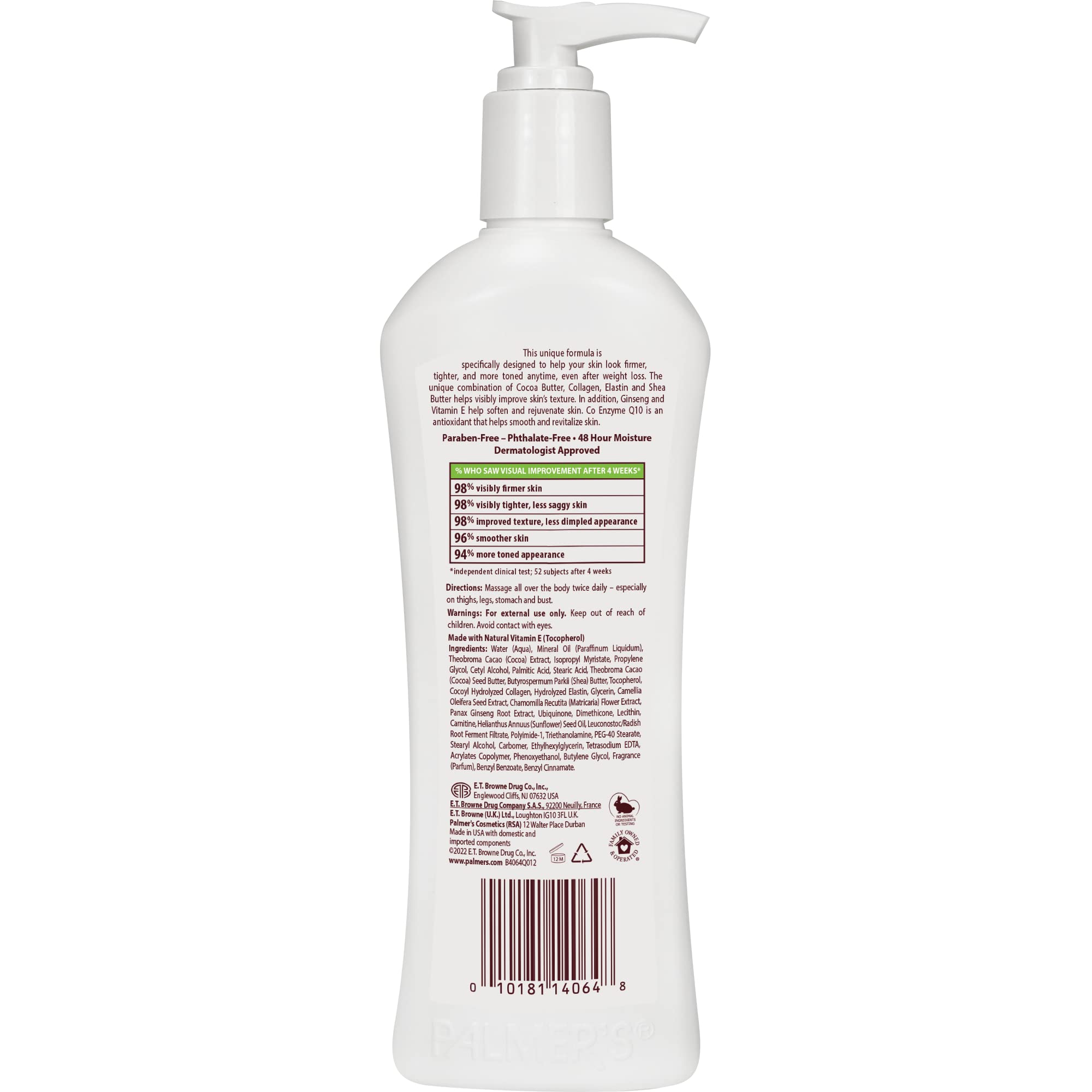 Foto 7 pulgar | Loción Corporal Palmer's Cocoa Butter Reafirmante 310 ml con Vitamina E - Venta Internacional