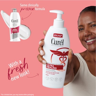 Foto 2 | Crema Hidratante Para Manos Y Cuerpo Lotion Curel Ultra Healing, 600 Ml - Venta Internacional.