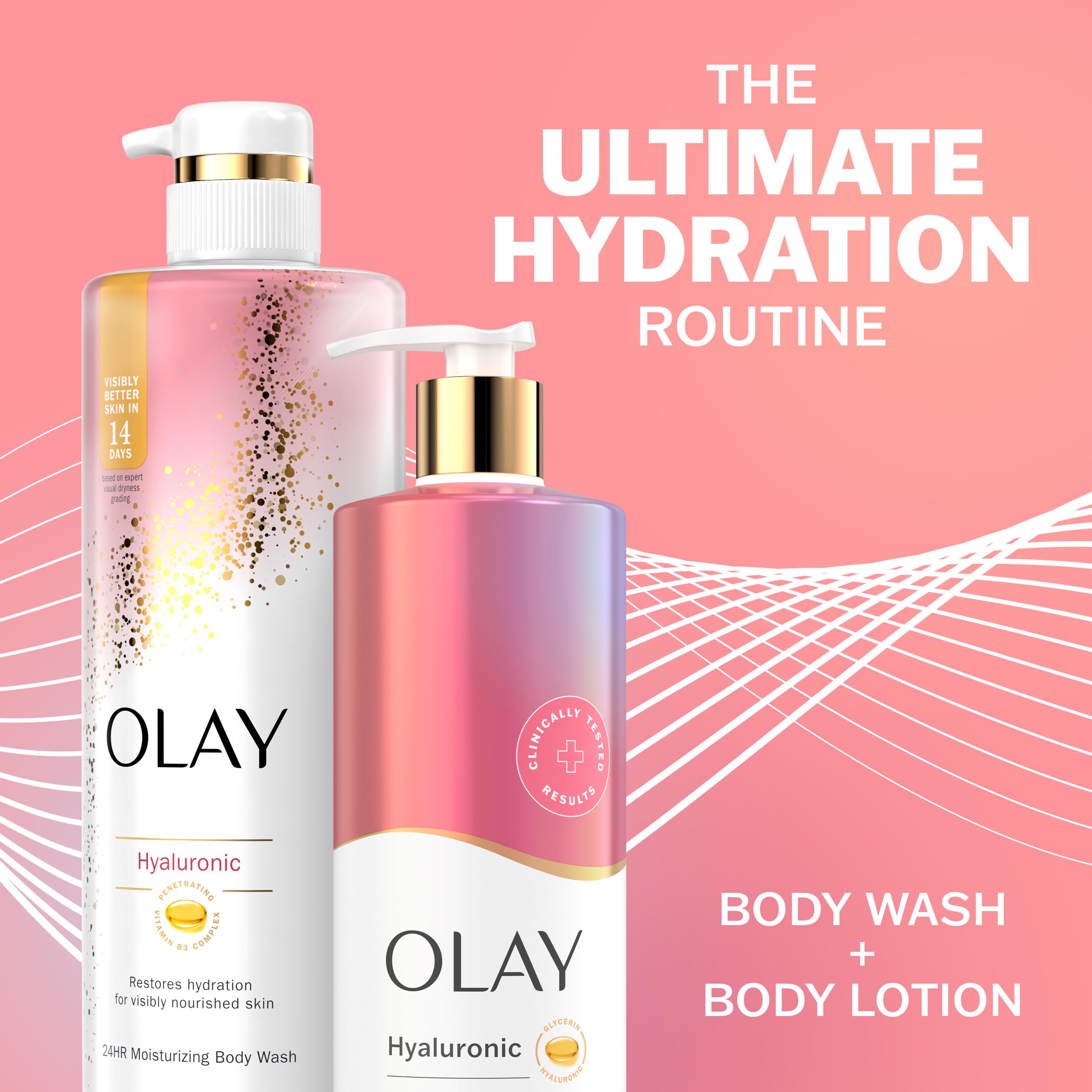 Foto 8 pulgar | Loción Corporal Olay Nutritiva E Hidratante Con Ácido Hialurónico 500 Ml - Venta Internacional.