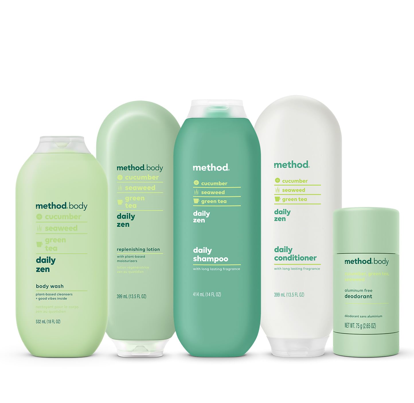 Foto 7 | Método De Lavado Corporal Daily Zen, Sin Parabenos Y Ftalatos, 530 Ml X 6 - Venta Internacional.