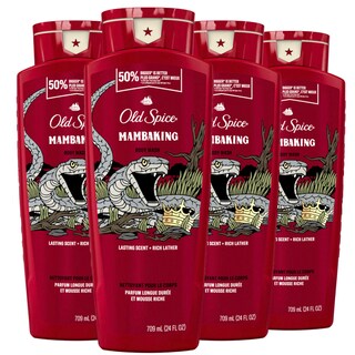 Foto 1 | Gel De Baño Old Spice Mambaking Para Hombre, 720 Ml (paquete De 4) - Venta Internacional.