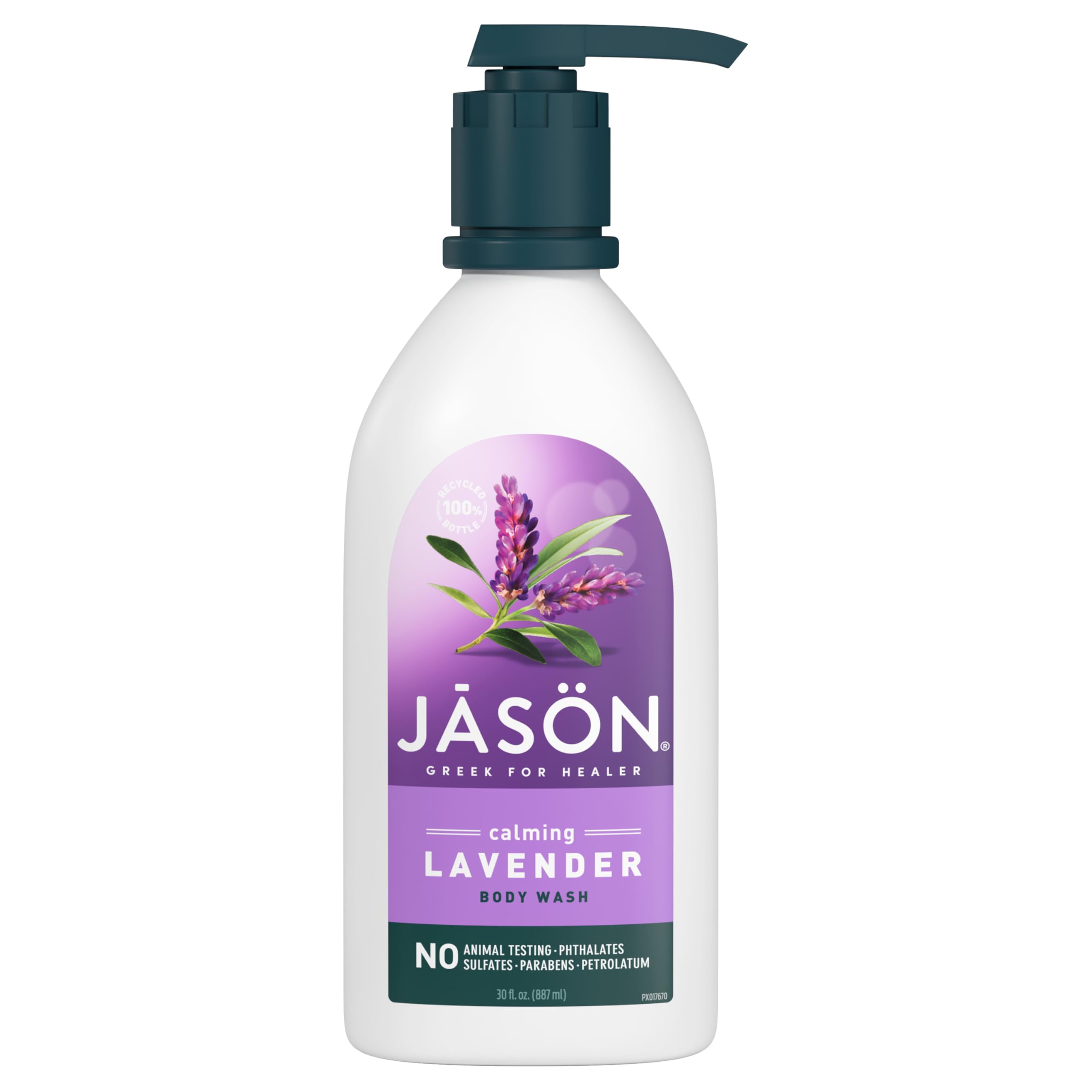 Gel de Baño Jason Lavender Calming 900 ml con Vitamina E y B5 - Venta Internacional