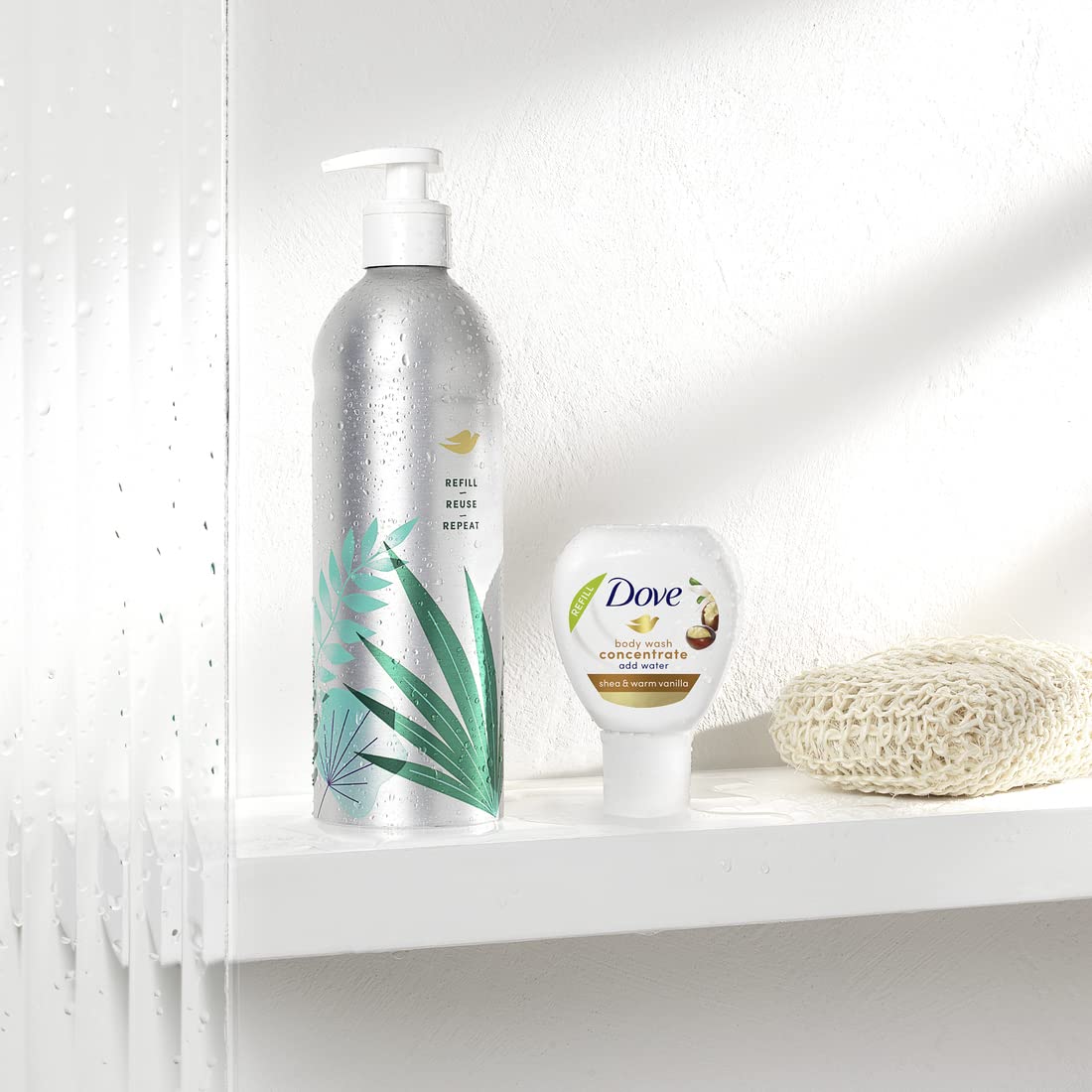 Foto 5 pulgar | Body Wash Dove Concentrate Refill, Karité Y Vainilla Caliente, 4 X 120 Ml - Venta Internacional.