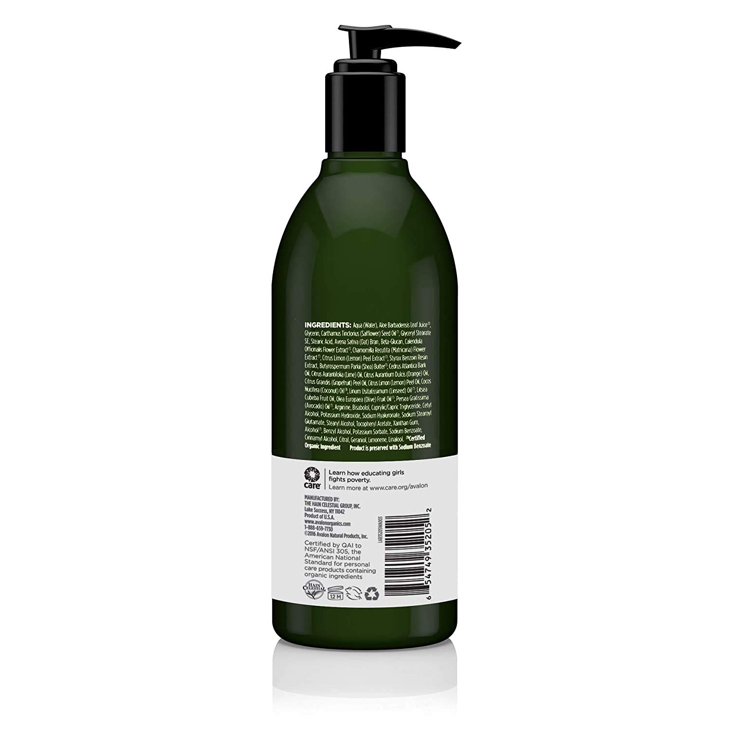Foto 3 pulgar | Loción Para Manos Y Cuerpo Avalon Organics Refreshing Lemon 350 Ml - Venta Internacional.
