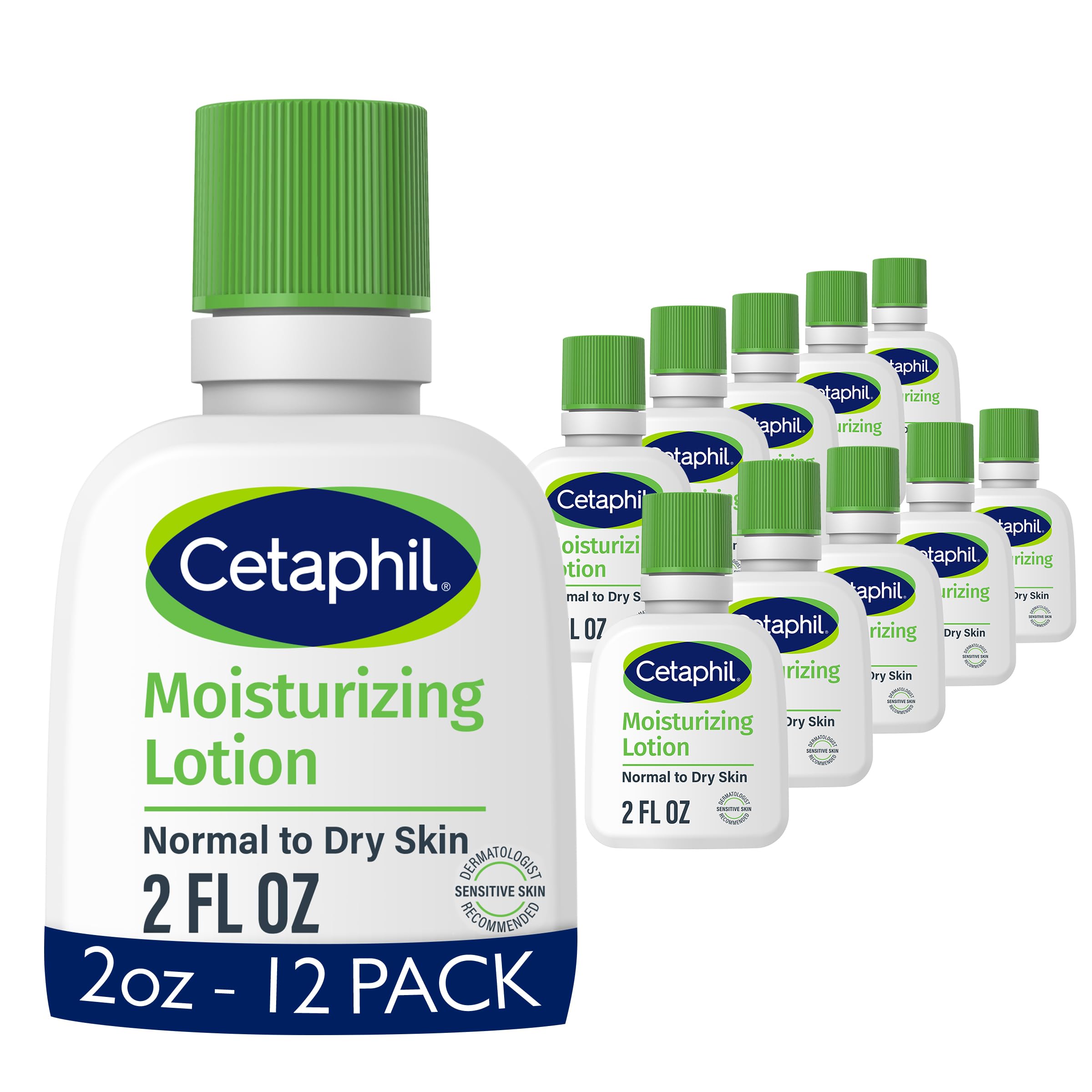 Loción Hidratante Corporal Cetaphil, 60 Ml, Paquete De 12 - Venta Internacional.