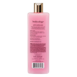 Foto 3 | Gel de Baño Bodycology Pink Vanilla Wish Women 473 Ml - Venta Internacional