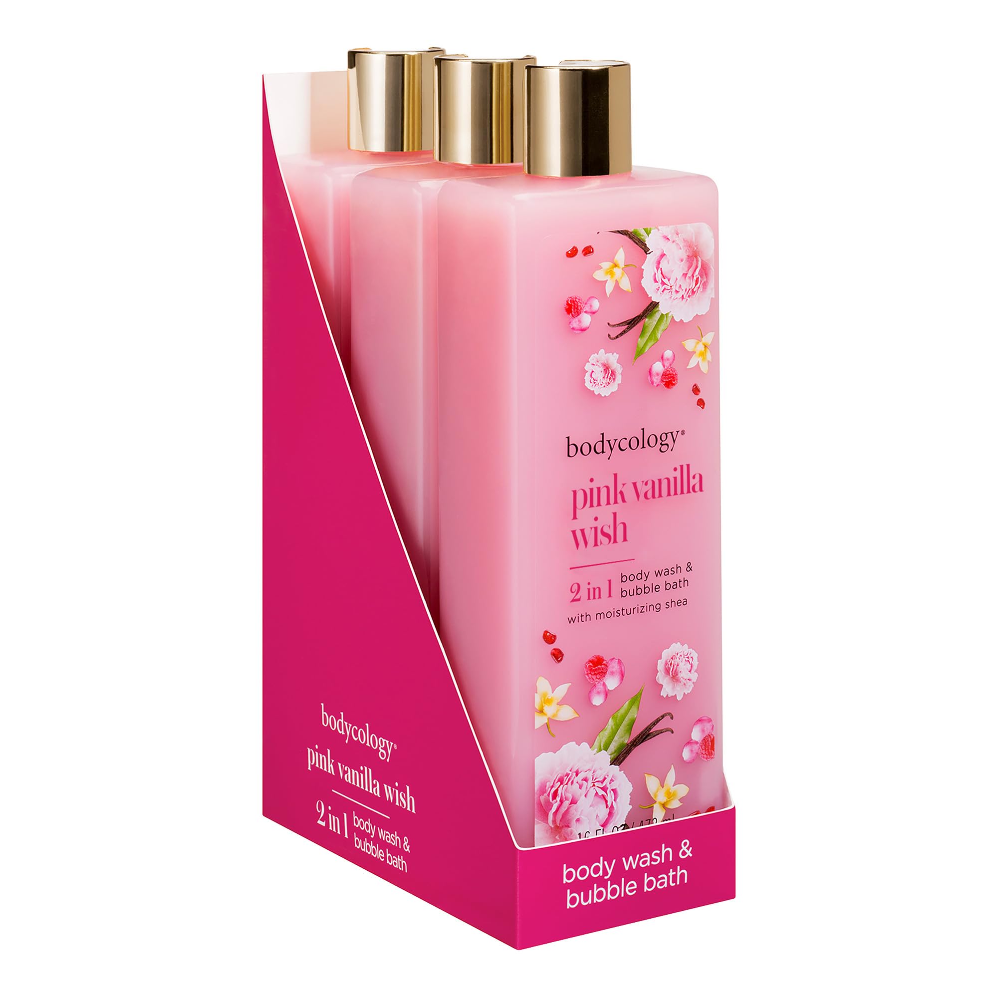 Foto 5 pulgar | Gel de Baño Bodycology Pink Vanilla Wish Women 473 Ml - Venta Internacional