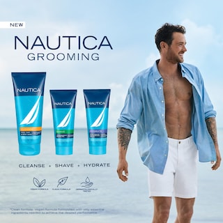 Foto 3 | Gel De Ducha Nautica Grooming 3 En 1 Para Cabello, Cuerpo Y Rostro, 200 Ml - Venta Internacional.