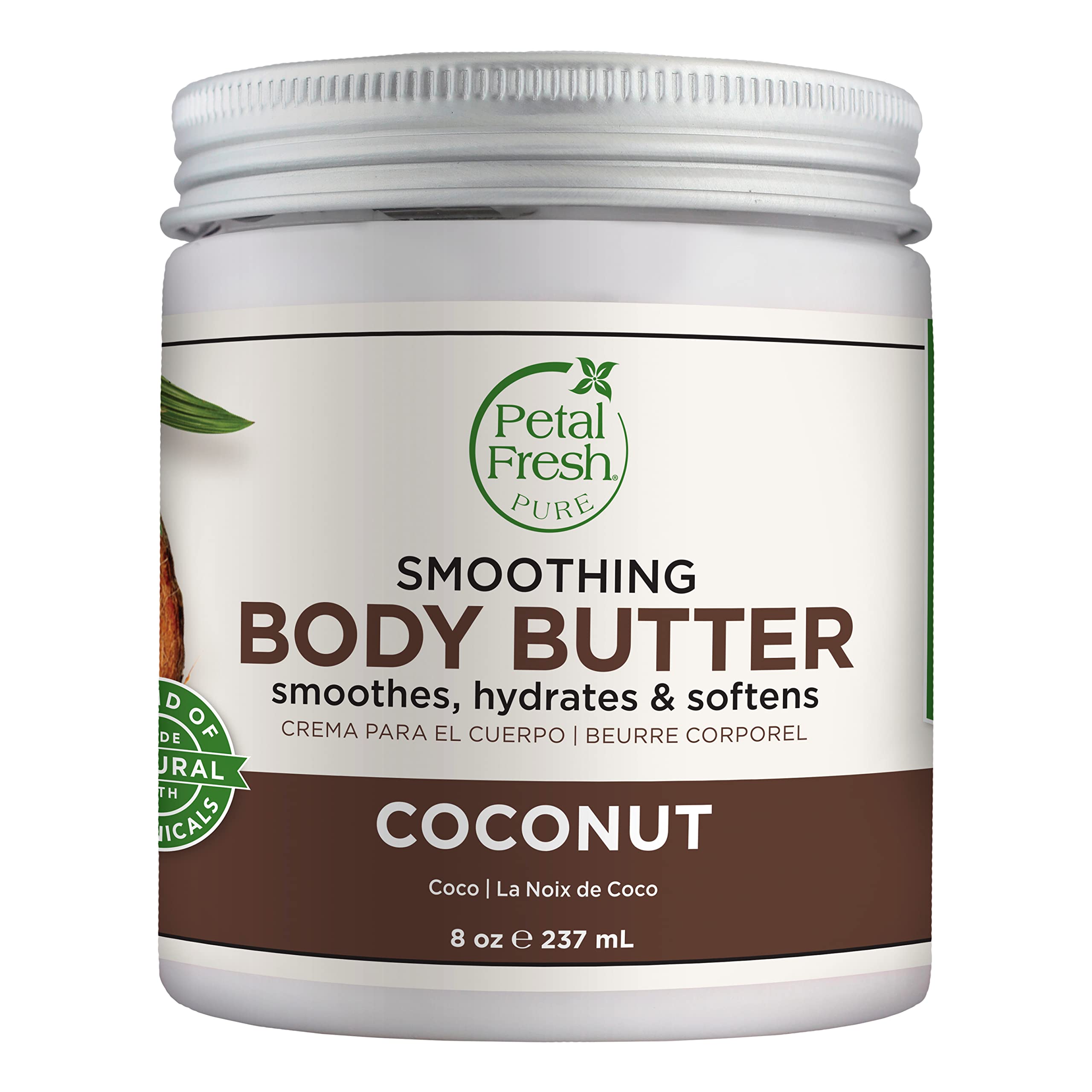 Manteca Corporal Petal Fresh Pure Smoothing Coconut 240 Ml - Venta Internacional.
