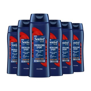 Foto 1 | Gel de Baño Corporal Suave Men Energizing Sport 6 Piezas de 532 ml-Venta Internacional