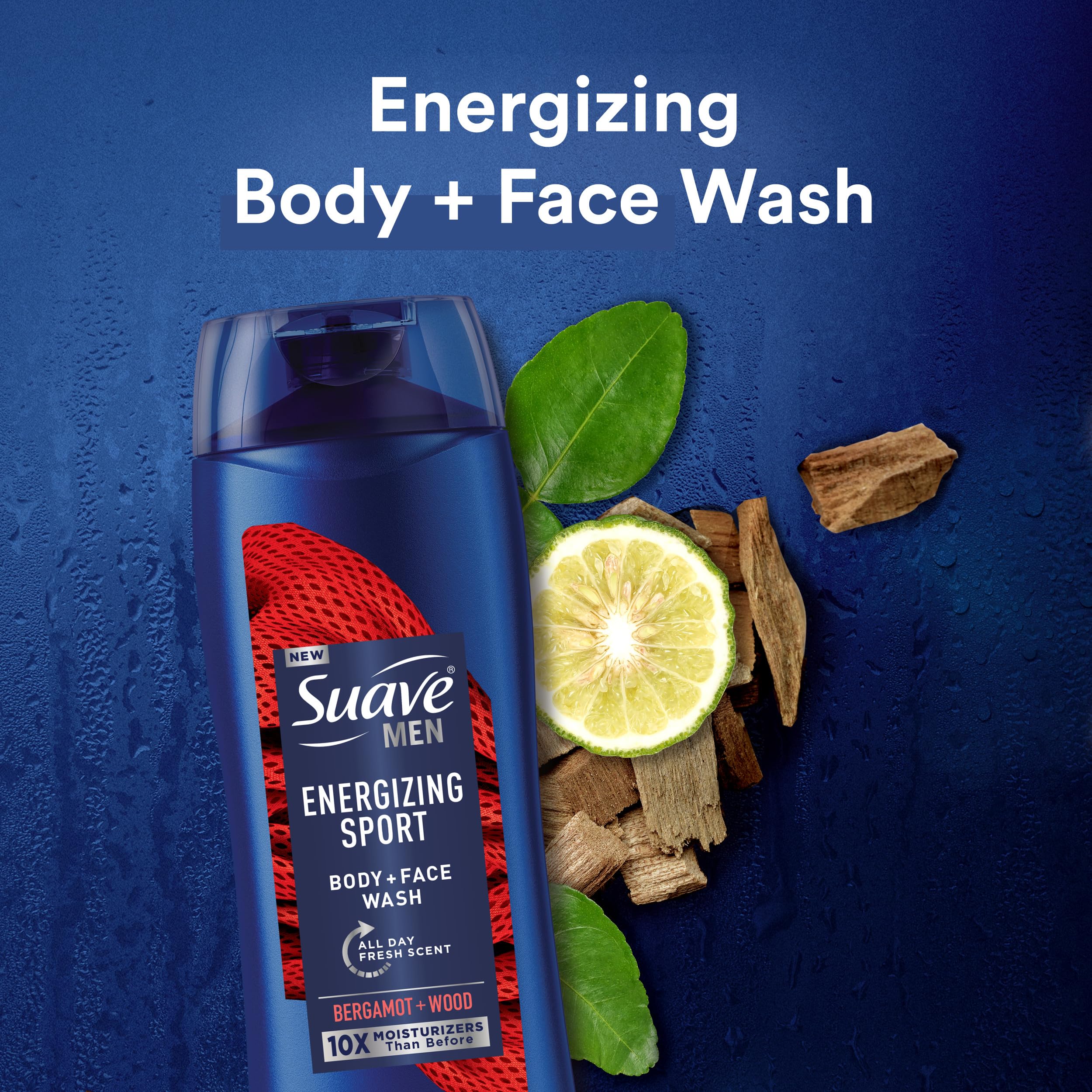 Foto 3 pulgar | Gel de Baño Corporal Suave Men Energizing Sport 6 Piezas de 532 ml-Venta Internacional
