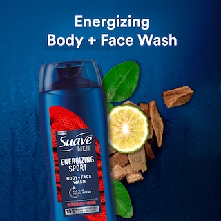 Foto 2 | Gel de Baño Corporal Suave Men Energizing Sport 6 Piezas de 532 ml-Venta Internacional