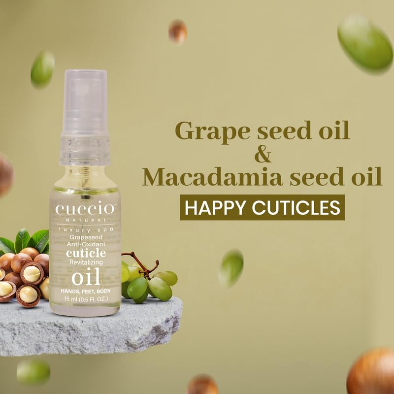 Foto 4 pulgar | Hidratante Antioxidante Y Suavizante Oil Cuccio Naturale, 30 Ml - Venta Internacional.
