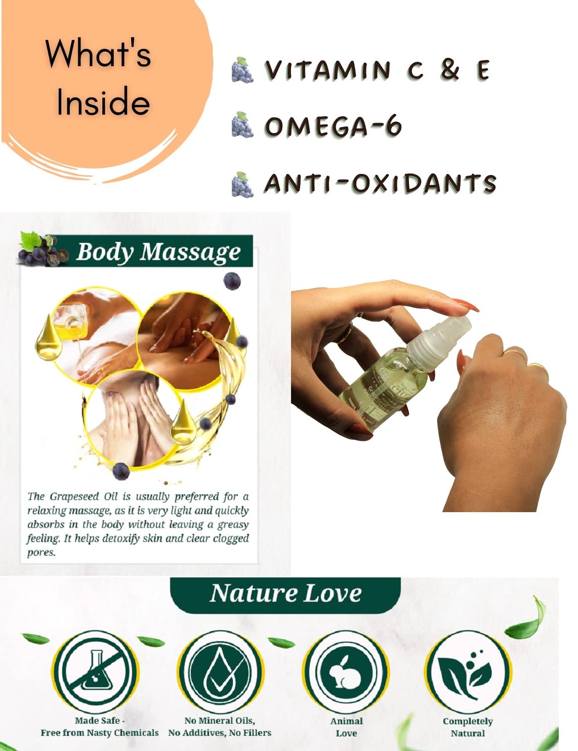 Foto 7 pulgar | Hidratante Antioxidante Y Suavizante Oil Cuccio Naturale, 30 Ml - Venta Internacional.