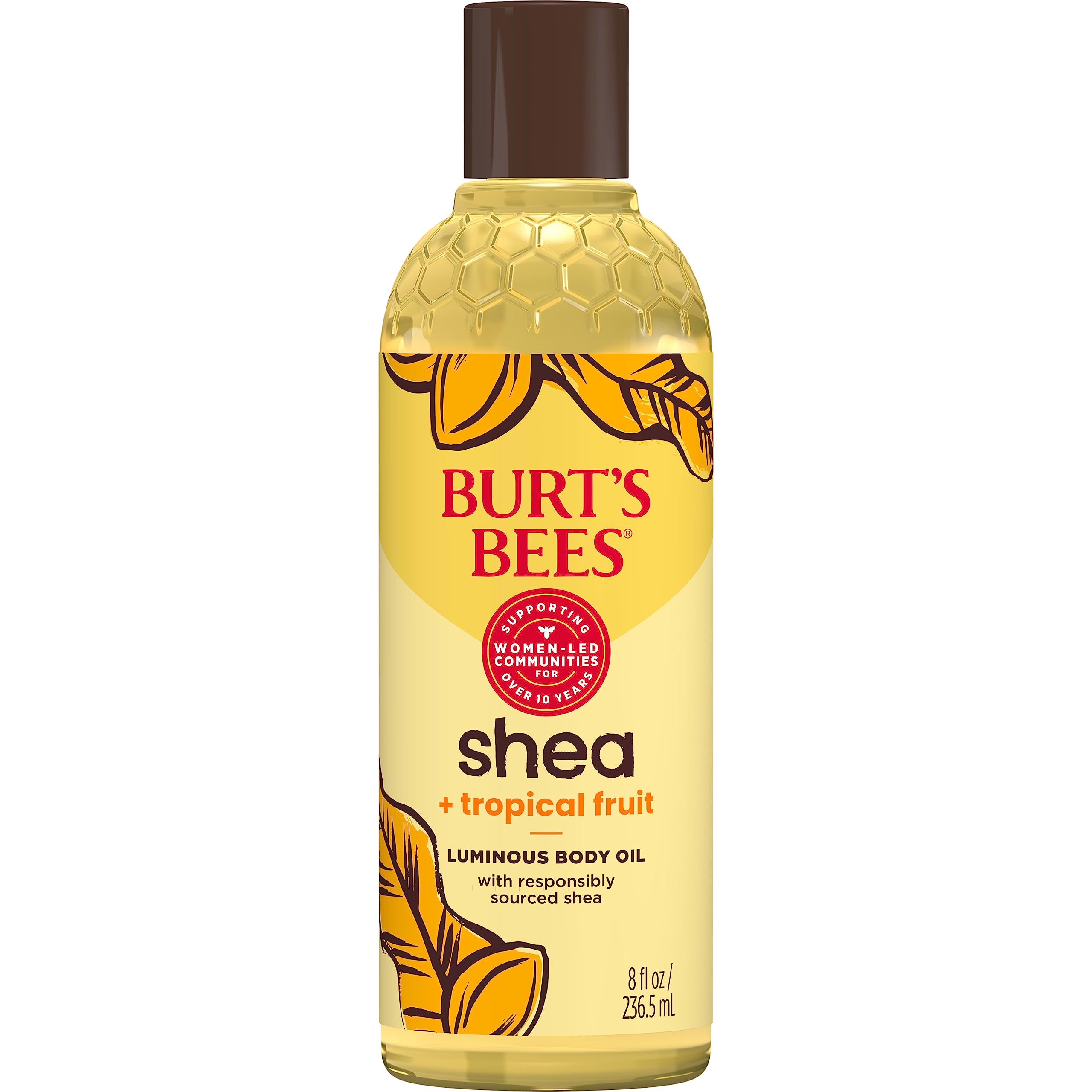Foto 1 | Aceite Corporal Burt's Bees, Karité Y Fruta Tropical, 240 Ml, Regalo De Navidad - Venta Internacional.