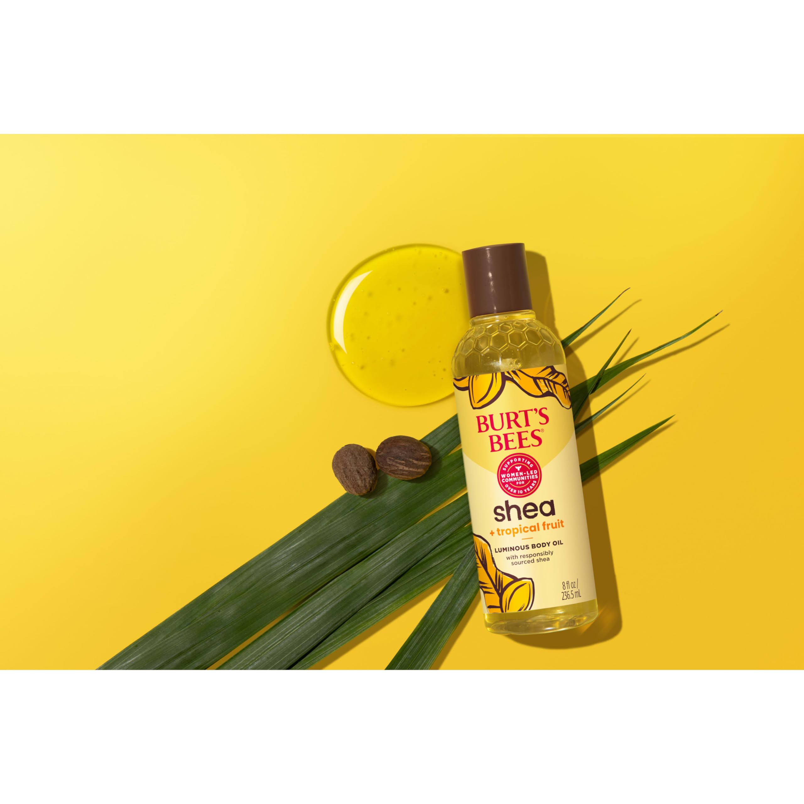 Foto 8 pulgar | Aceite Corporal Burt's Bees, Karité Y Fruta Tropical, 240 Ml, Regalo De Navidad - Venta Internacional.