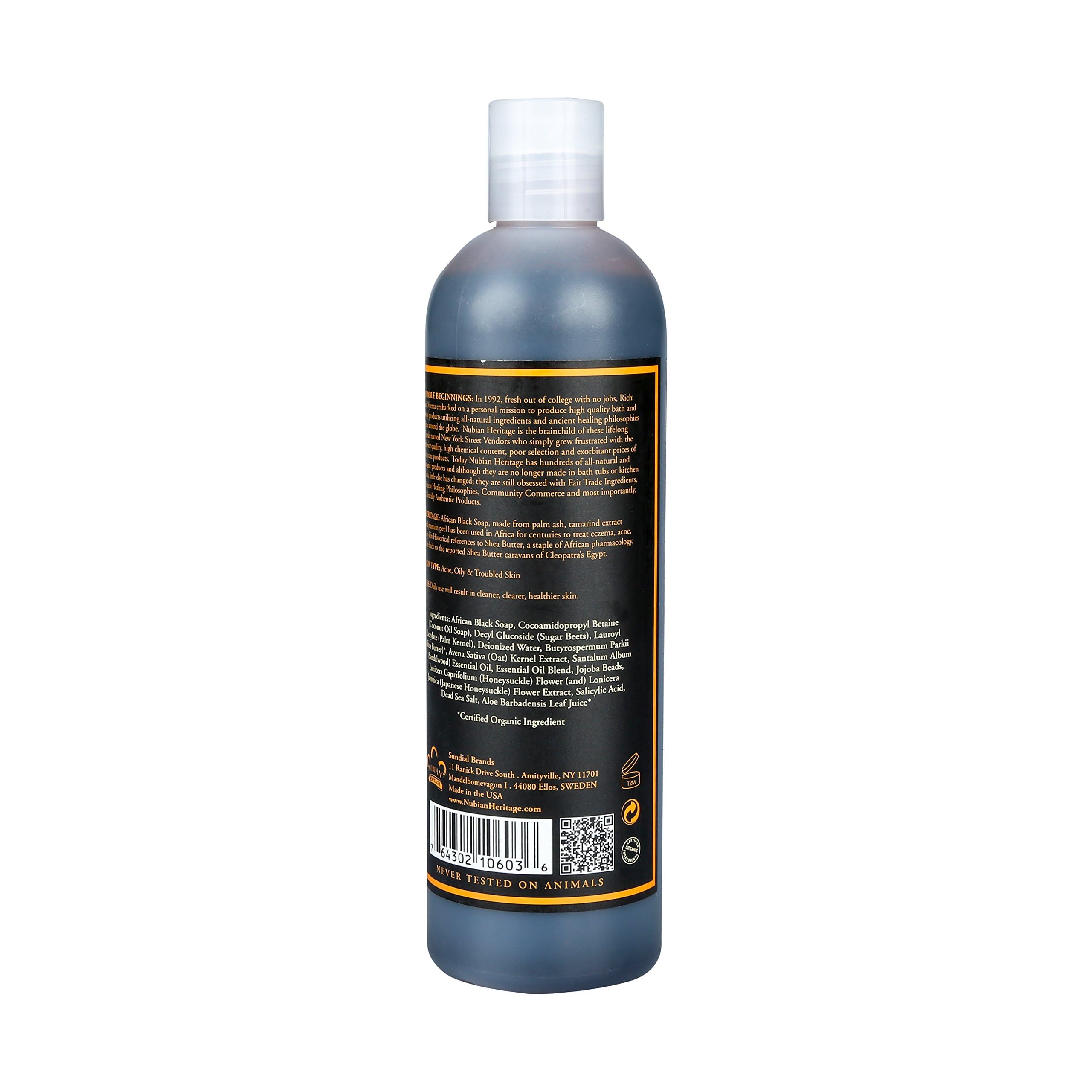 Foto 6 pulgar | Jabón Body Wash Nubian Heritage African Black, 384 Ml - Venta Internacional.