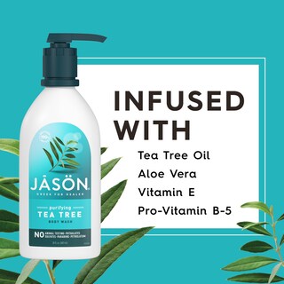 Foto 4 | Gel De Baño Jason Tea Tree Purifier 900 Ml Con Vitamina E Y Aloe - Venta Internacional.