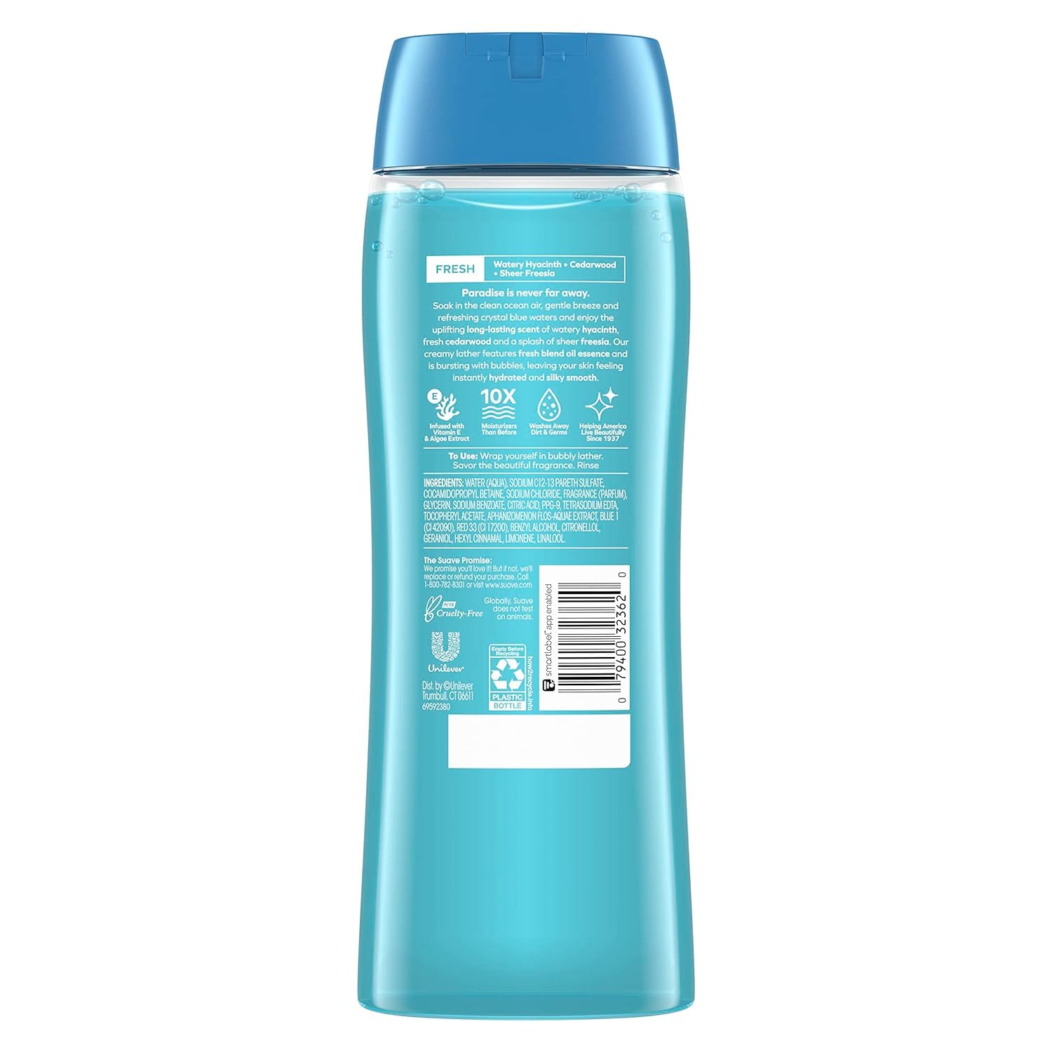 Foto 3 pulgar | Gel de Baño Suave Hidratante Ocean Breeze 532 Ml 6 Piezas - Venta Internacional