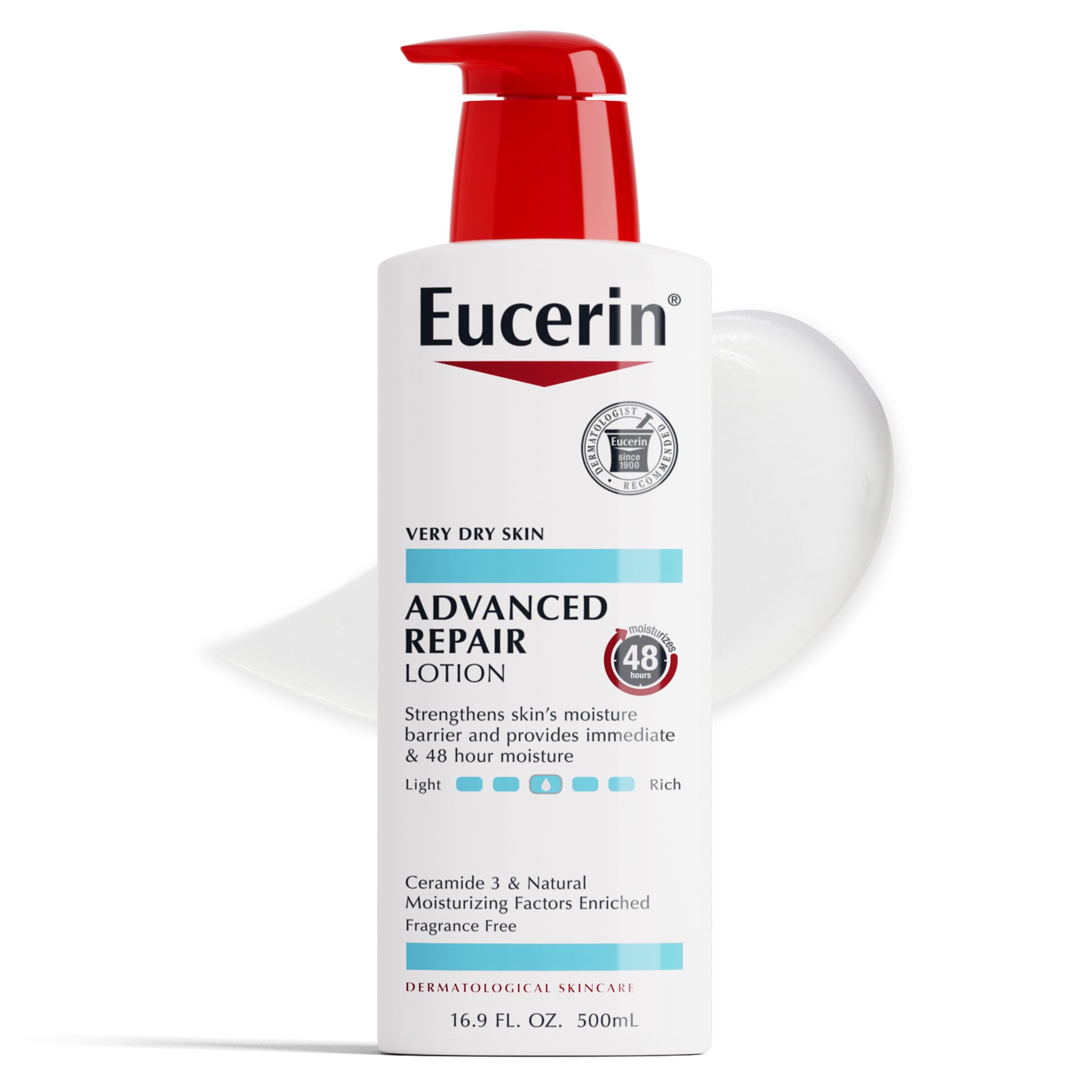 Loción Corporal Eucerin Advanced Repair Para Piel Muy Seca, 500 Ml - Venta Internacional.