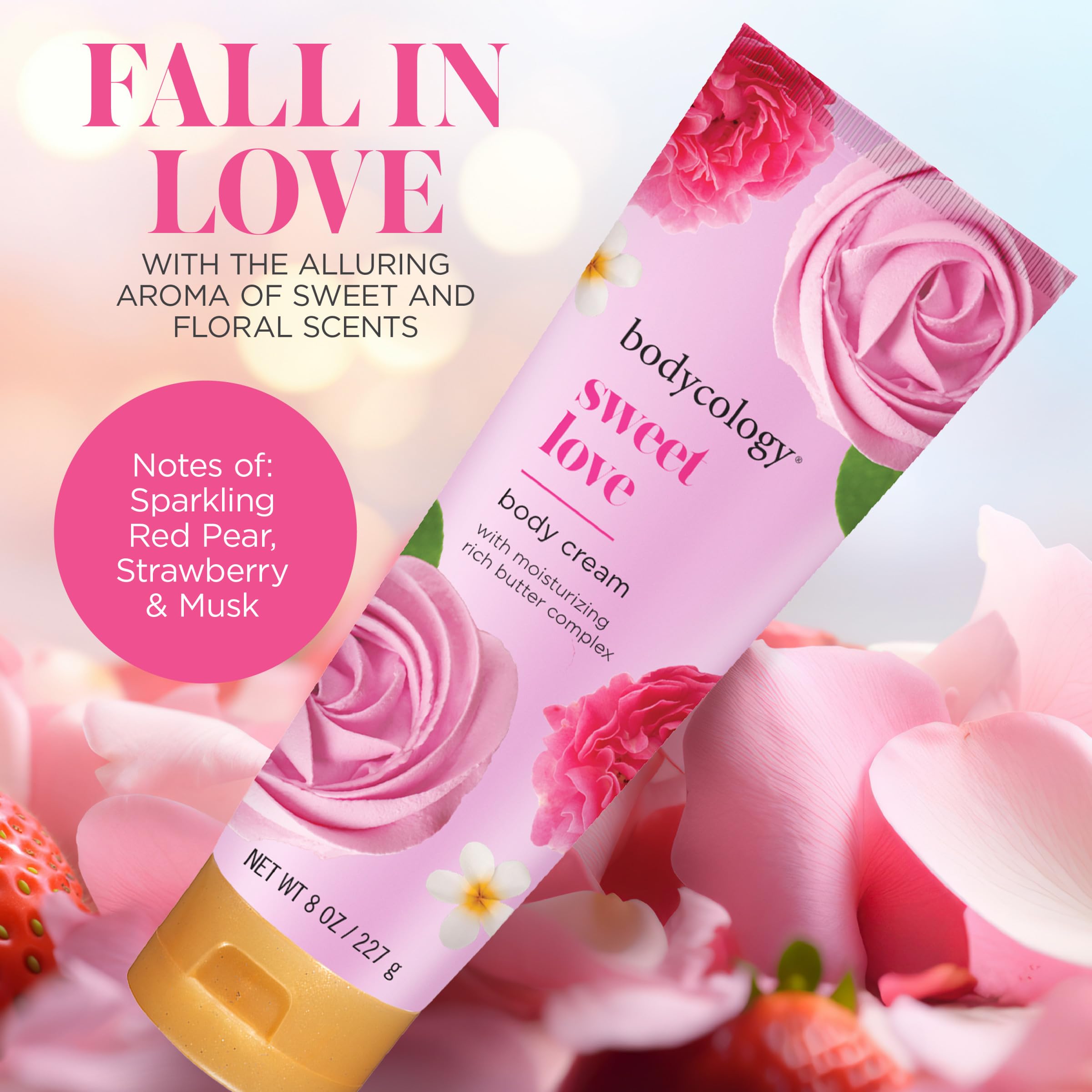 Foto 3 pulgar | Crema Corporal Bodycology Shea Butter Sweet Love 240ml - Venta Internacional.