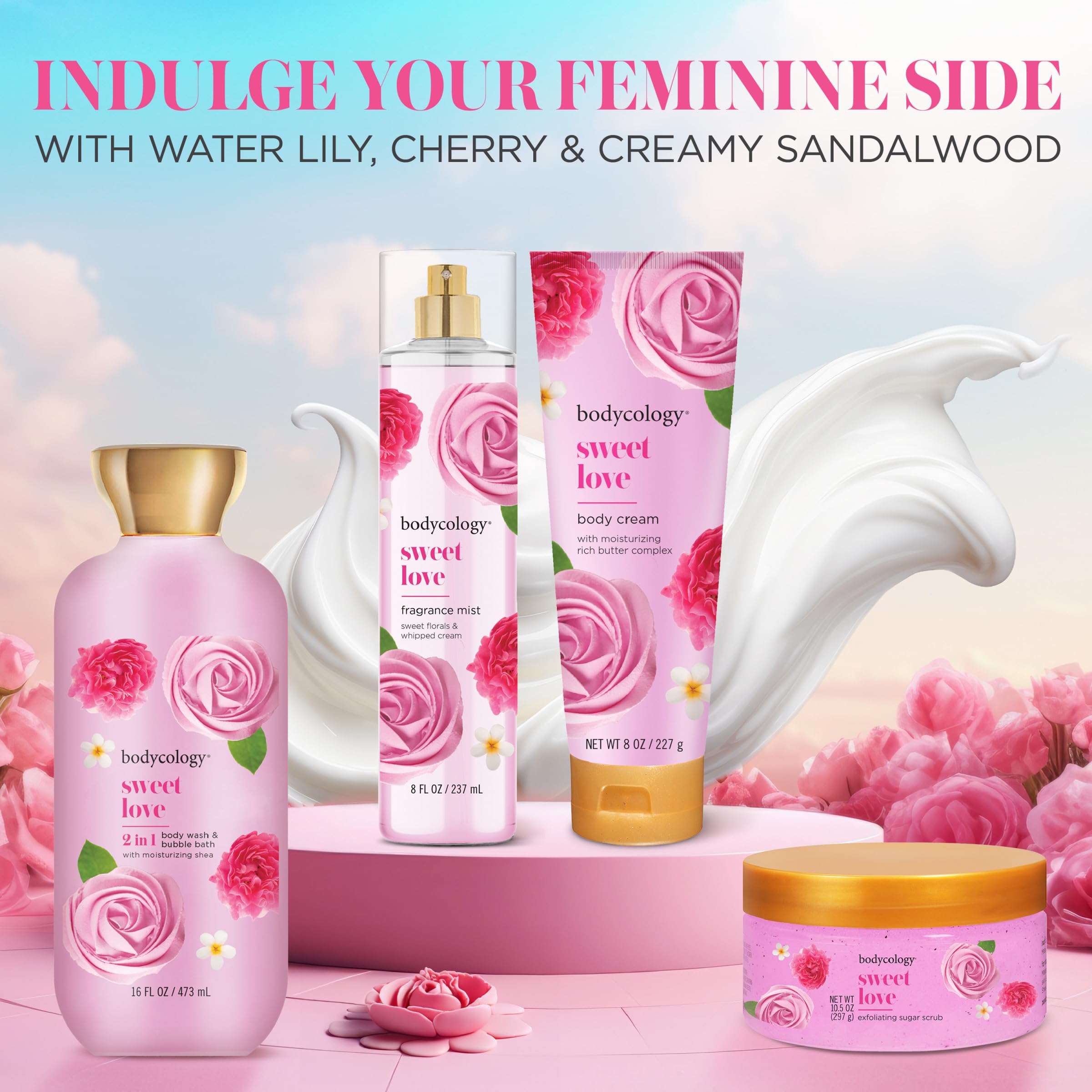 Foto 7 pulgar | Crema Corporal Bodycology Shea Butter Sweet Love 240ml - Venta Internacional.