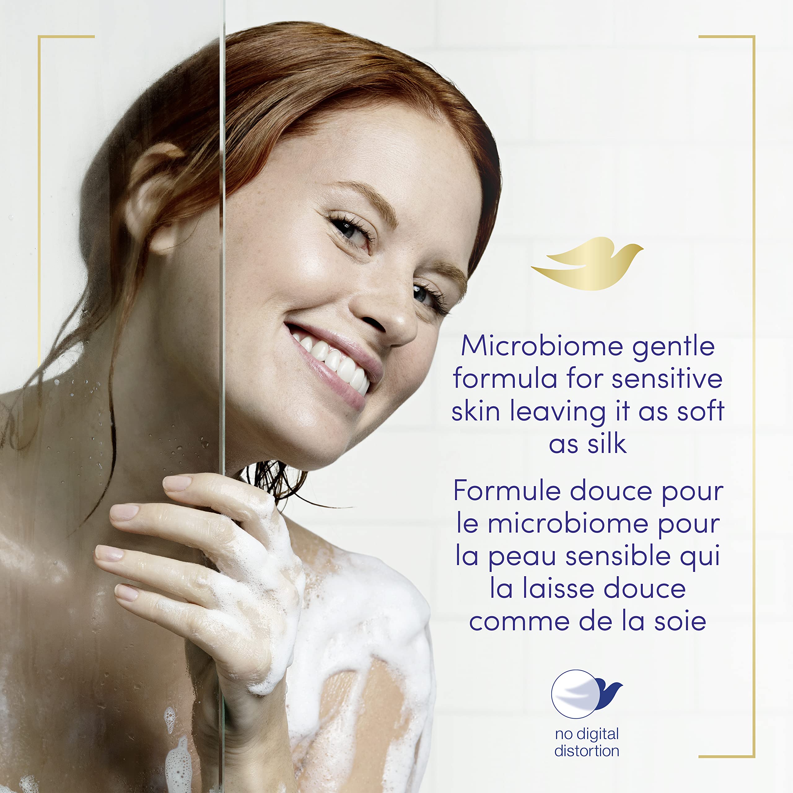 Foto 5 pulgar | Gel De Baño Dove Para Piel Sensible Más Suave Y Tersa, 1 Litro - Venta Internacional.