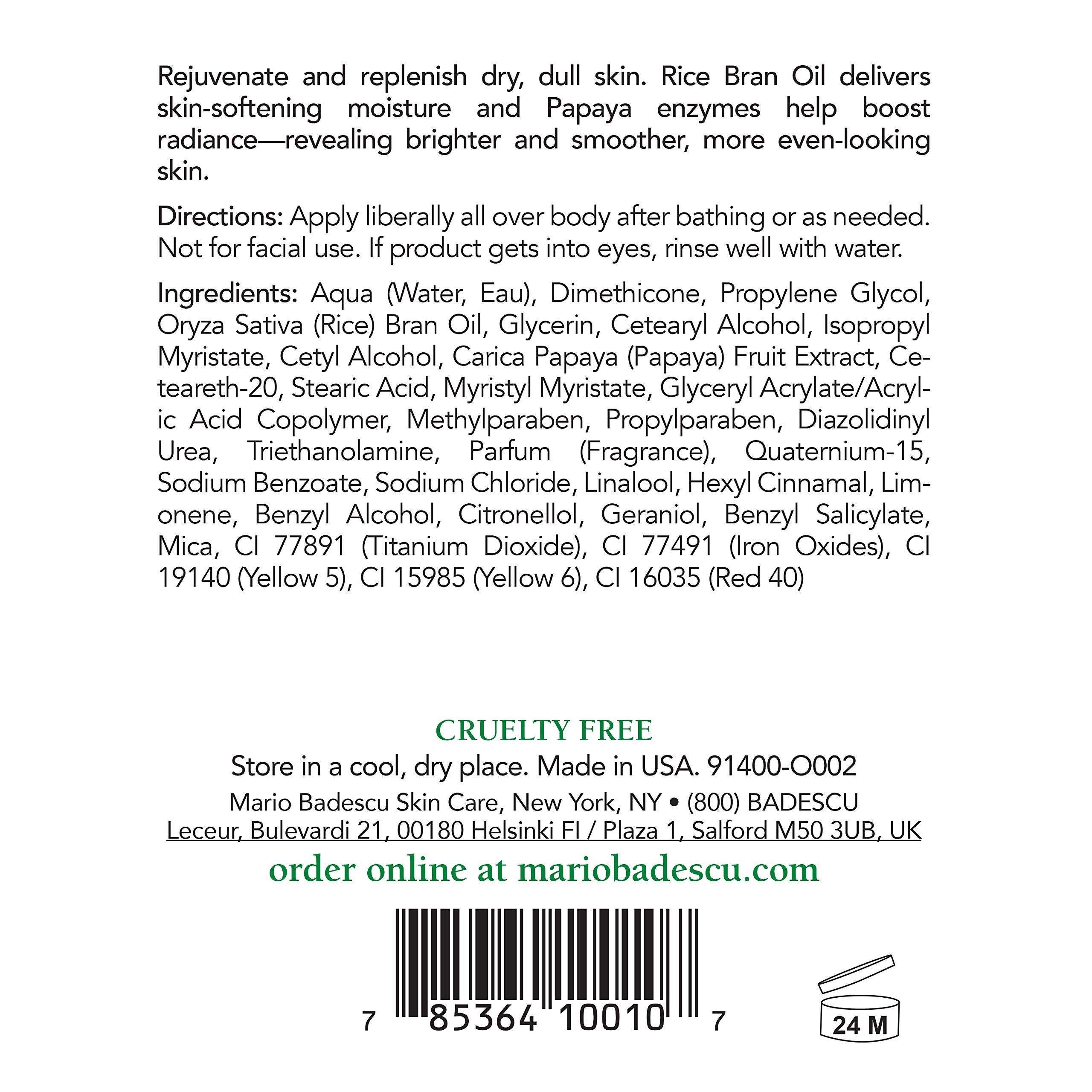Foto 3 pulgar | Loción Corporal Mario Badescu Papaya 473ml - Venta Internacional.