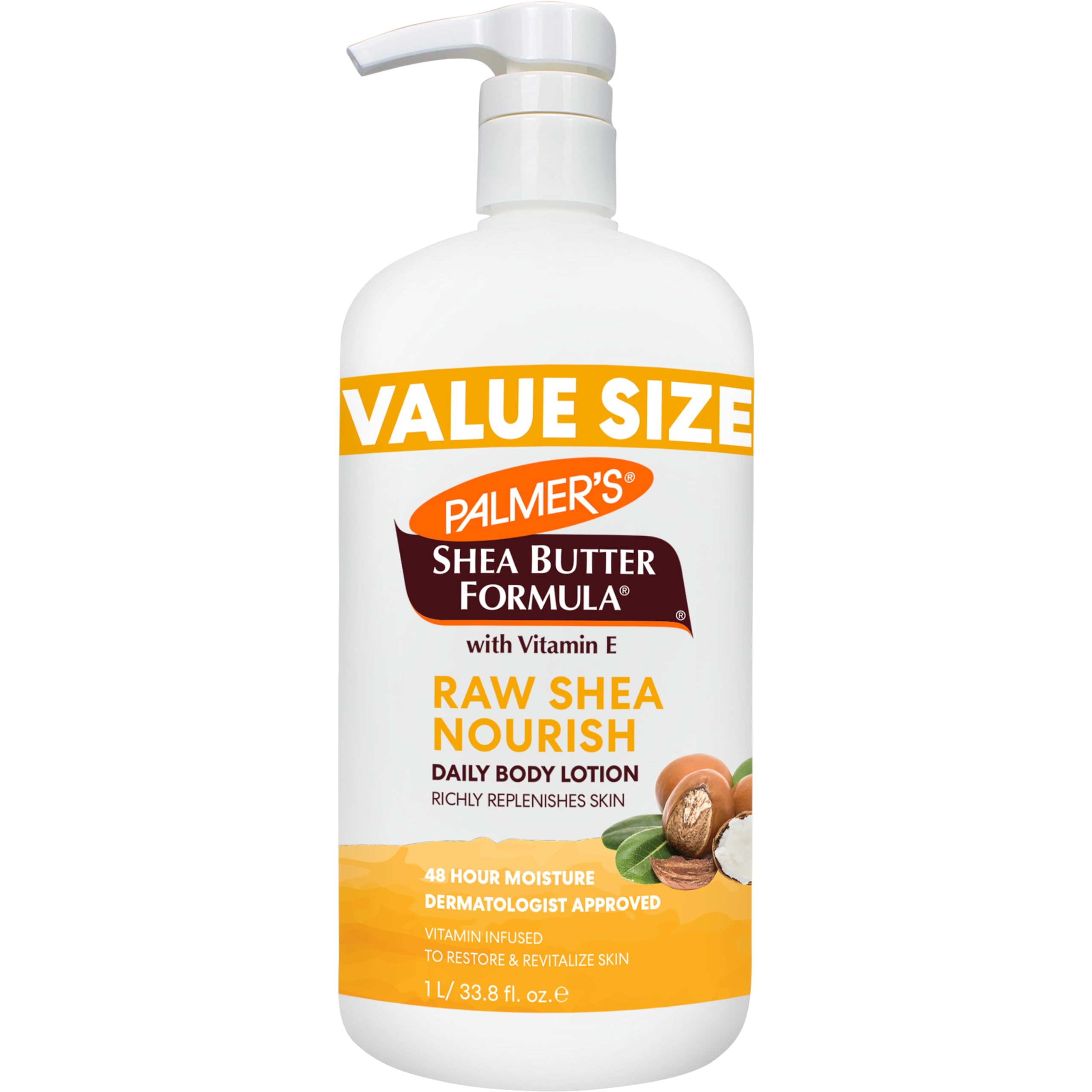 Loción Corporal Palmer's Shea Formula Raw Shea 1l Para Piel Seca - Venta Internacional.