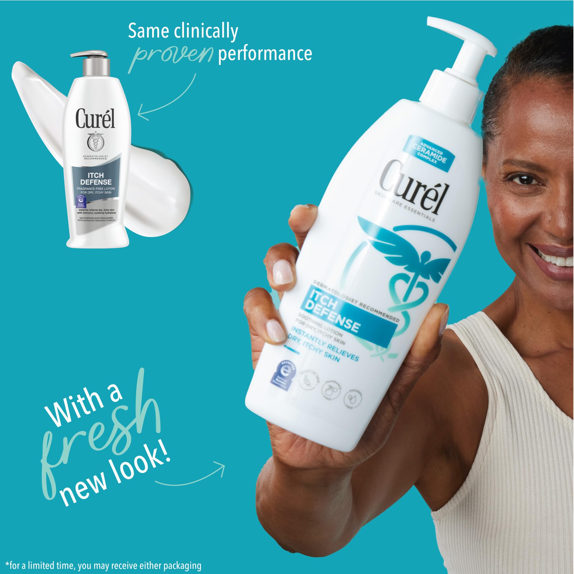 Foto 3 pulgar | Loción Calmante Curel Itch Defense Para Piel Seca Y Con Picazón, 390 Ml - Venta Internacional.