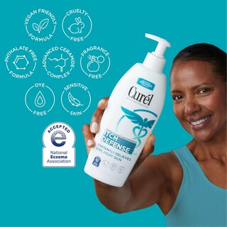 Foto 4 | Loción Calmante Curel Itch Defense Para Piel Seca Y Con Picazón, 390 Ml - Venta Internacional.