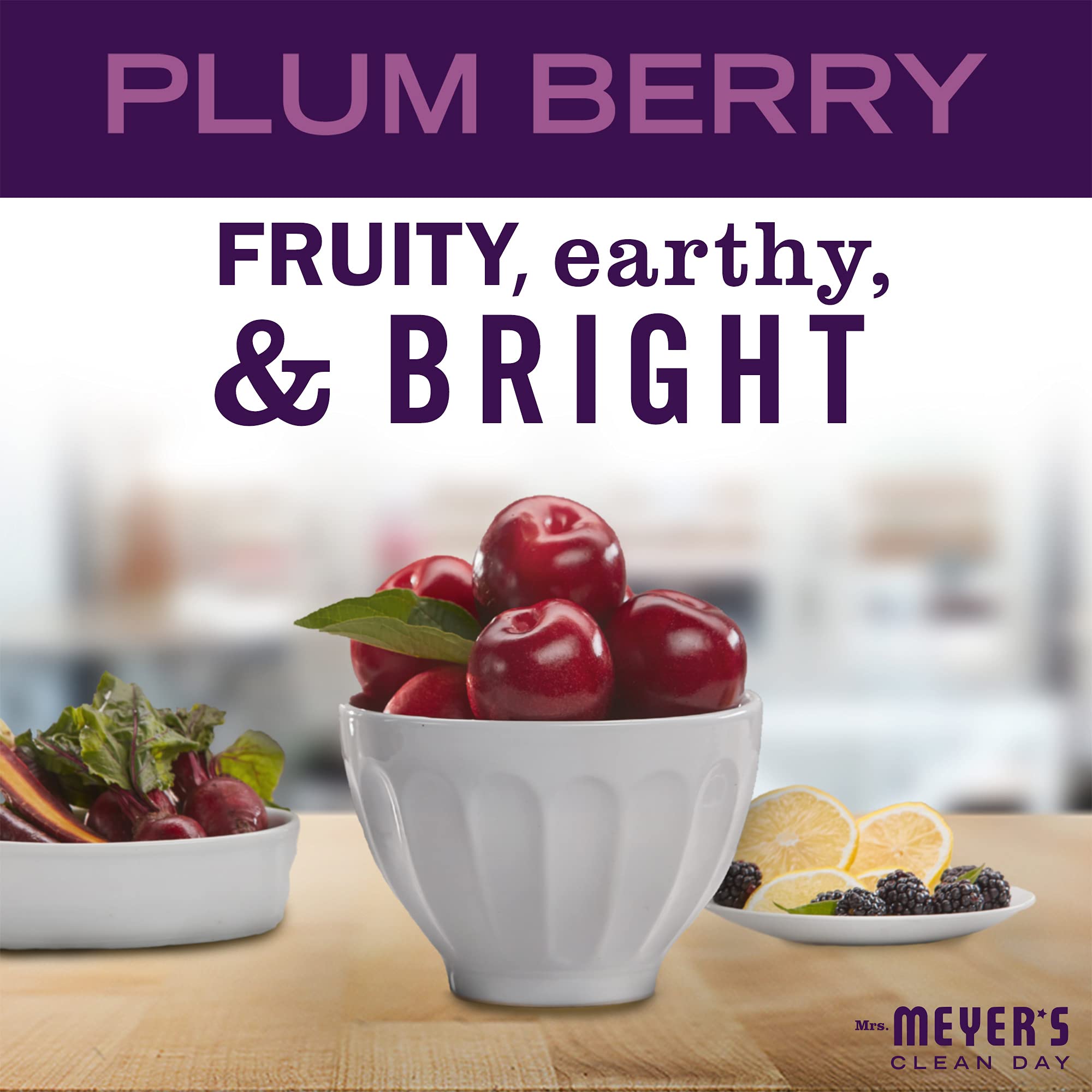 Foto 3 pulgar | Loción Corporal Mrs. Meyer's Clean Day Plum Berry 480 Ml, Paquete De 3 - Venta Internacional.