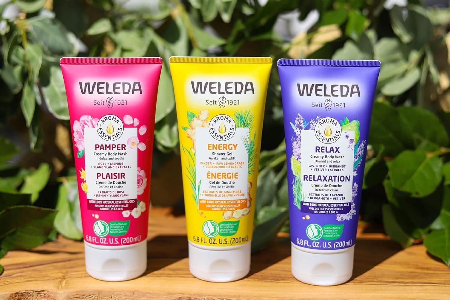 Foto 5 pulgar | Gel De Baño Weleda Aroma Essentials Pamper Creamy 200 Ml - Venta Internacional.