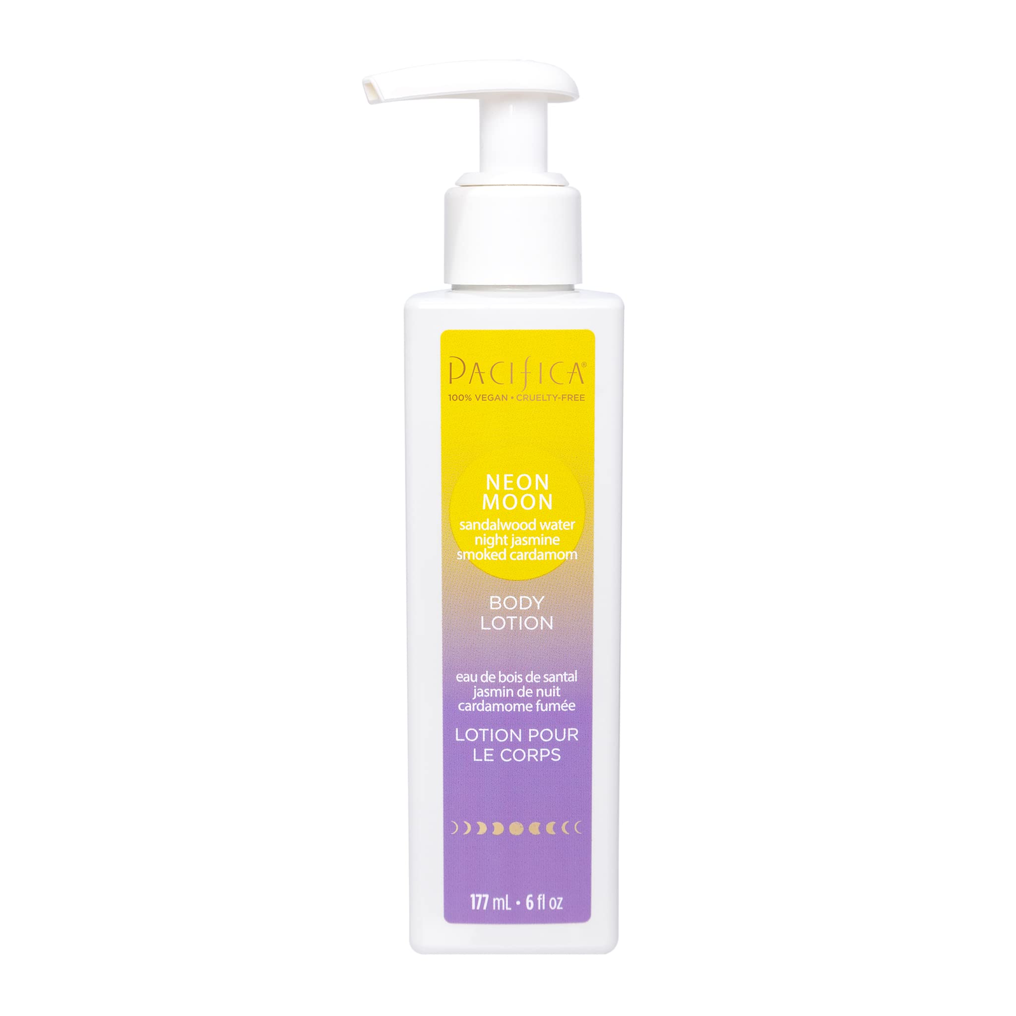 Loción Corporal Pacifica Beauty Neon Moon Sandalwood 180 Ml Vegan - Venta Internacional.