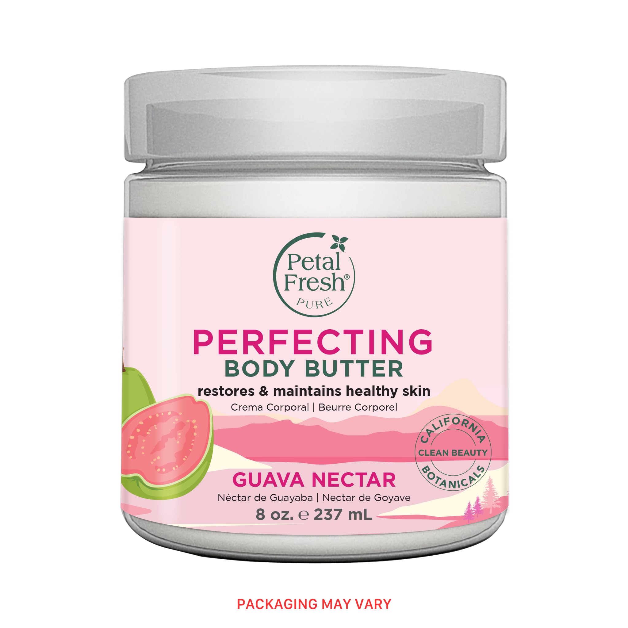Crema Corporal Petal Fresh, Néctar De Guayaba Puro Y Perfeccionador, 240 Ml - Venta Internacional.