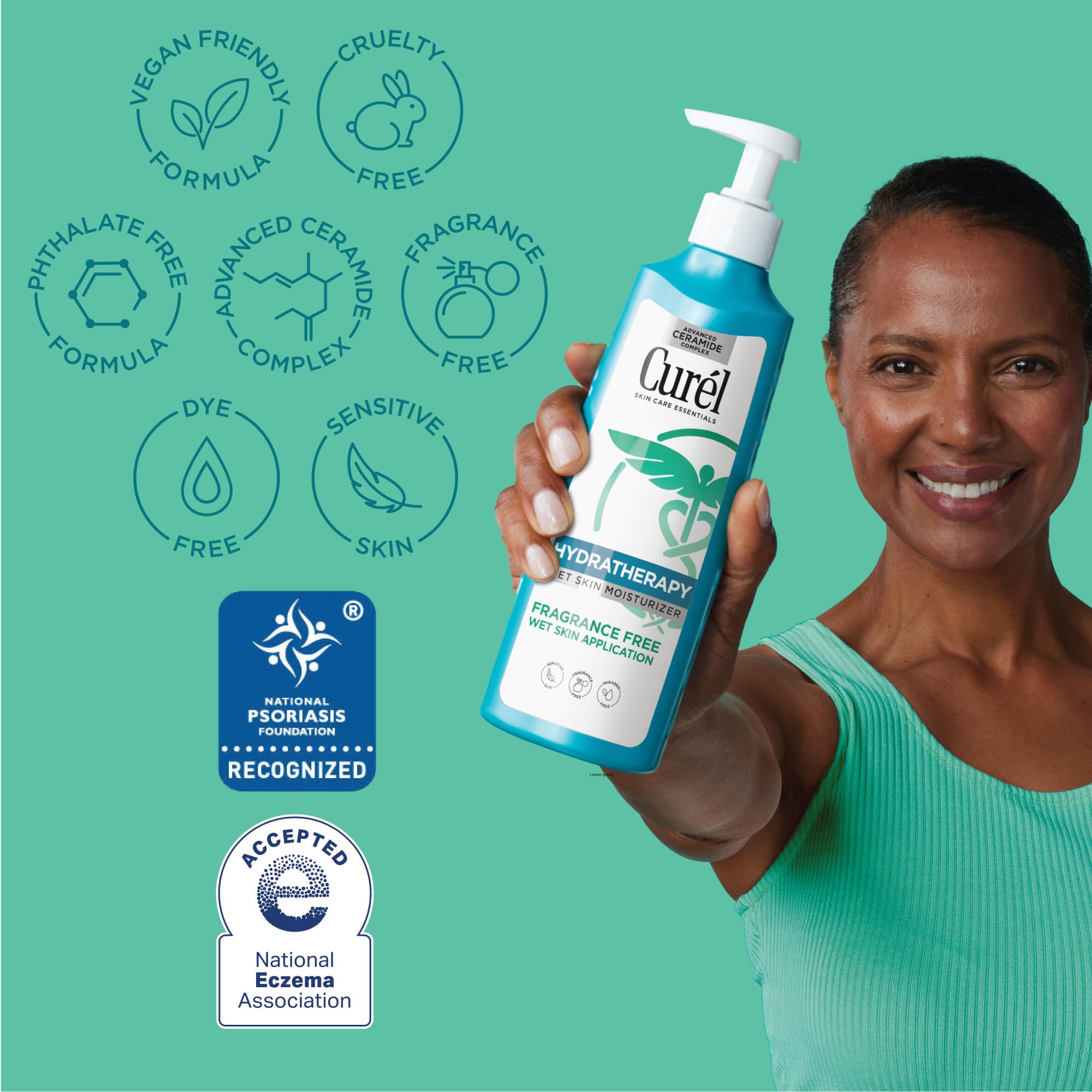 Foto 4 | Loción De Ducha Curel Hydra Therapy 350 Ml Para Piel Seca - Venta Internacional.