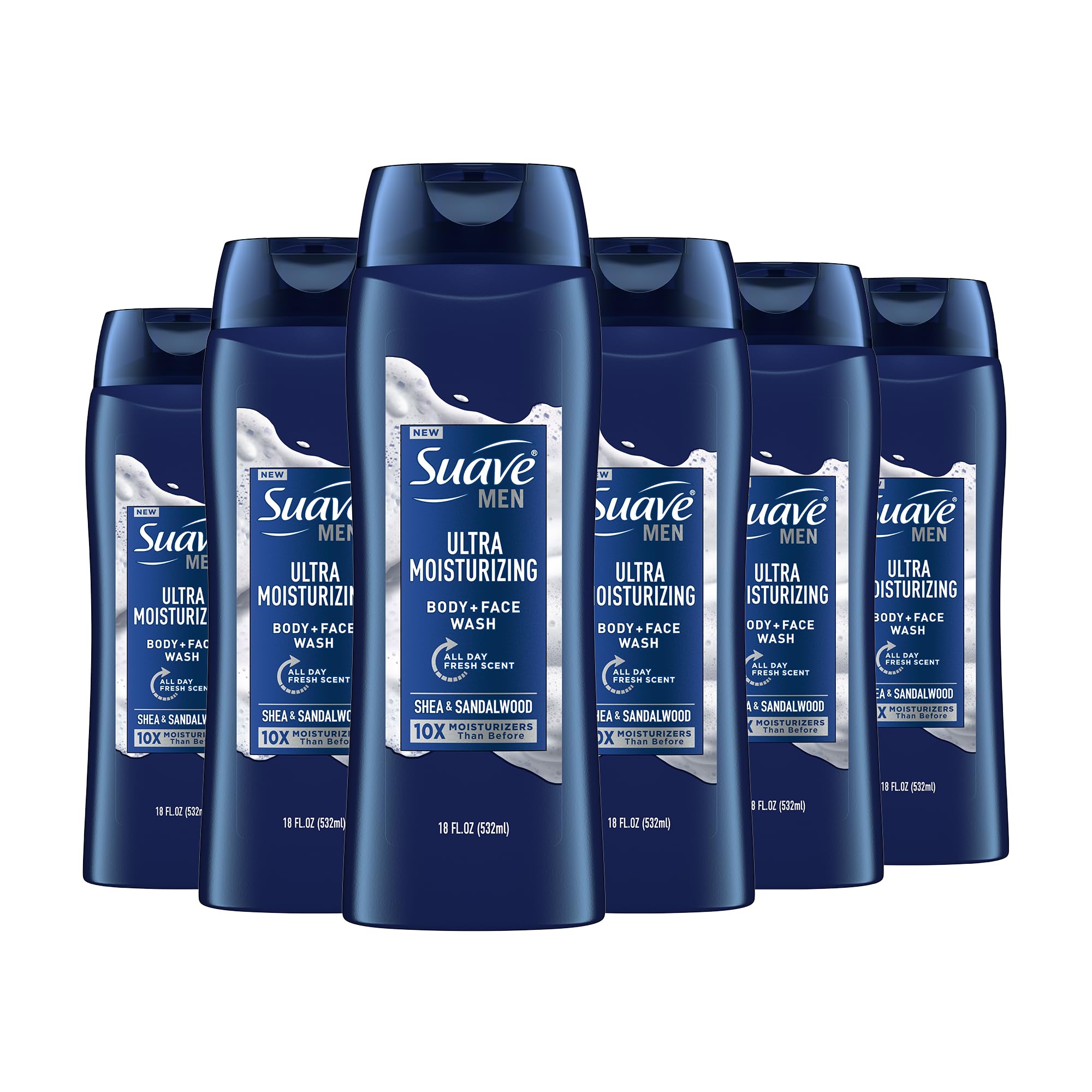 Foto 2 pulgar | Gel de Baño Corporal Suave Men Ultra Hidratante 6 Piezas de 532 ml-Venta Internaciona