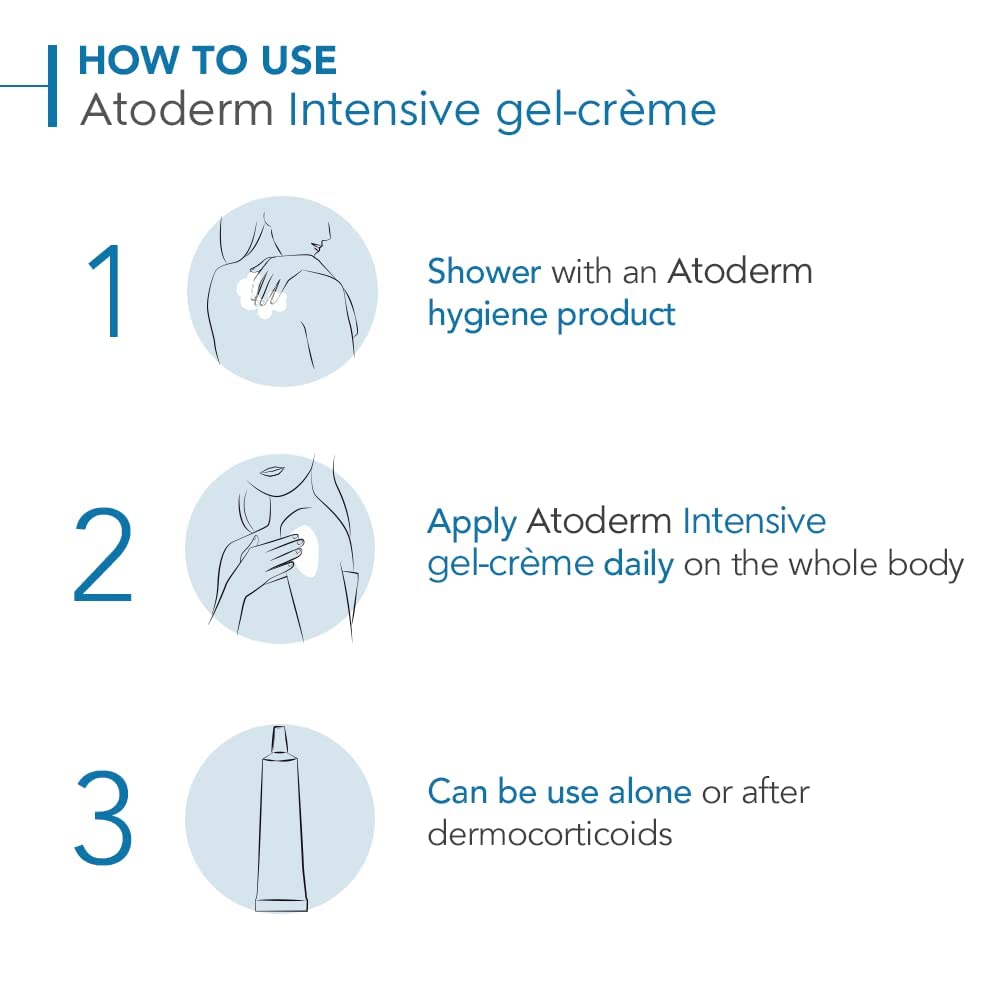 Foto 6 pulgar | Loción Corporal Bioderma Atoderm Intensive Gel-crème 200 Ml - Venta Internacional.