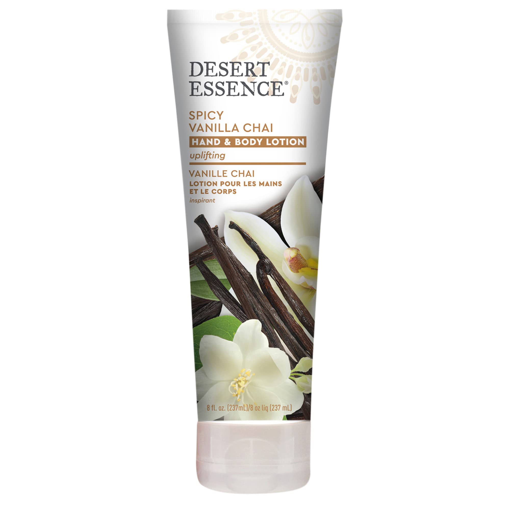 Loción Desert Essence Spicy Vanilla Chai 240 Ml Para Manos Y Cuerpo - Venta Internacional.
