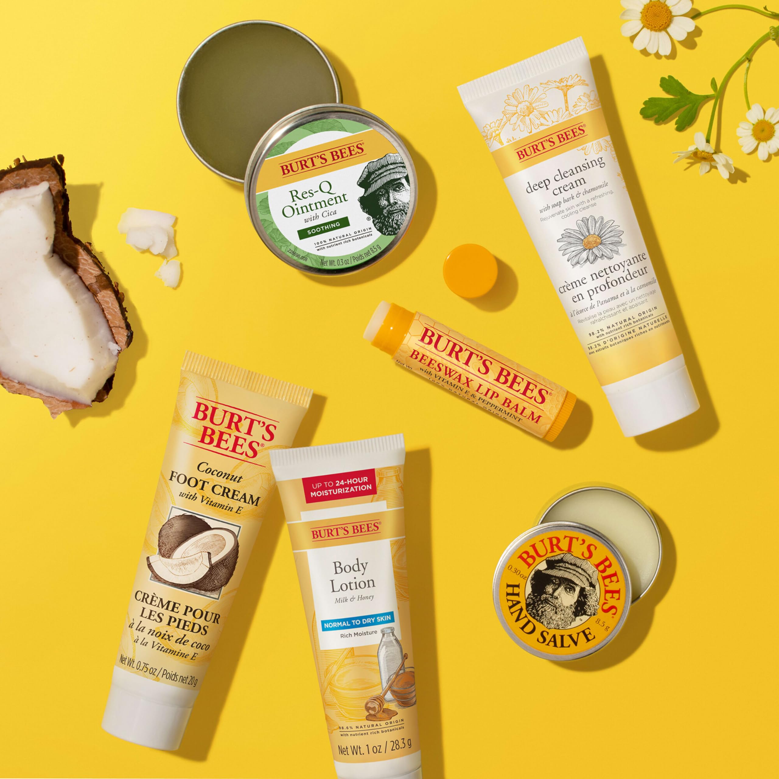 Foto 4 pulgar | Set De Regalo Burt's Bees Timeless Minis Con Bálsamo Labial Y Crema Para Pies - Venta Internacional.