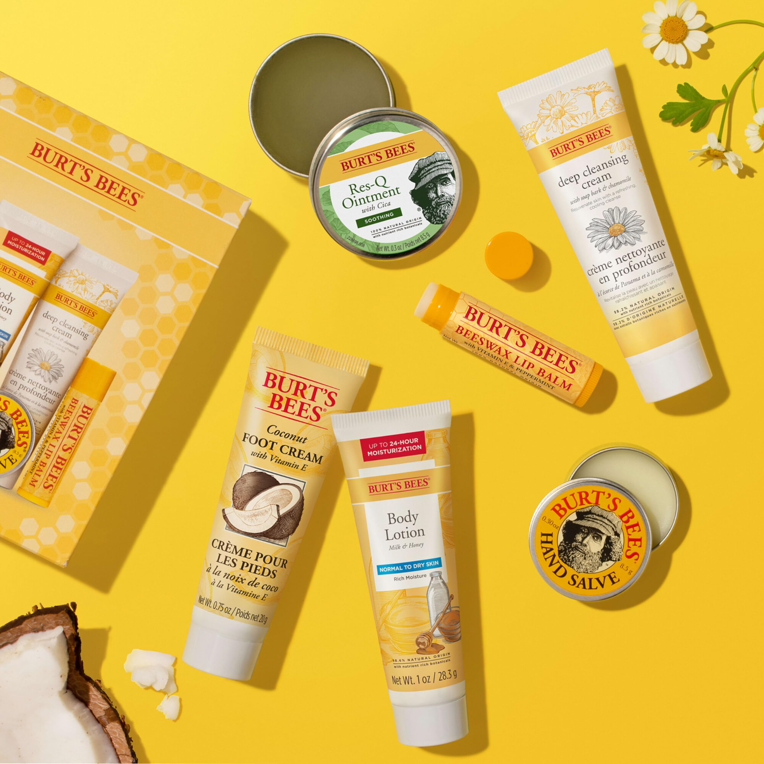 Foto 8 pulgar | Set De Regalo Burt's Bees Timeless Minis Con Bálsamo Labial Y Crema Para Pies - Venta Internacional.