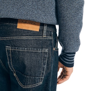 Foto 3 | Vaqueros Holgados Auténticos De Jeans Nautica Para Hombre, Pure Ocean Wash - Venta Internacional.